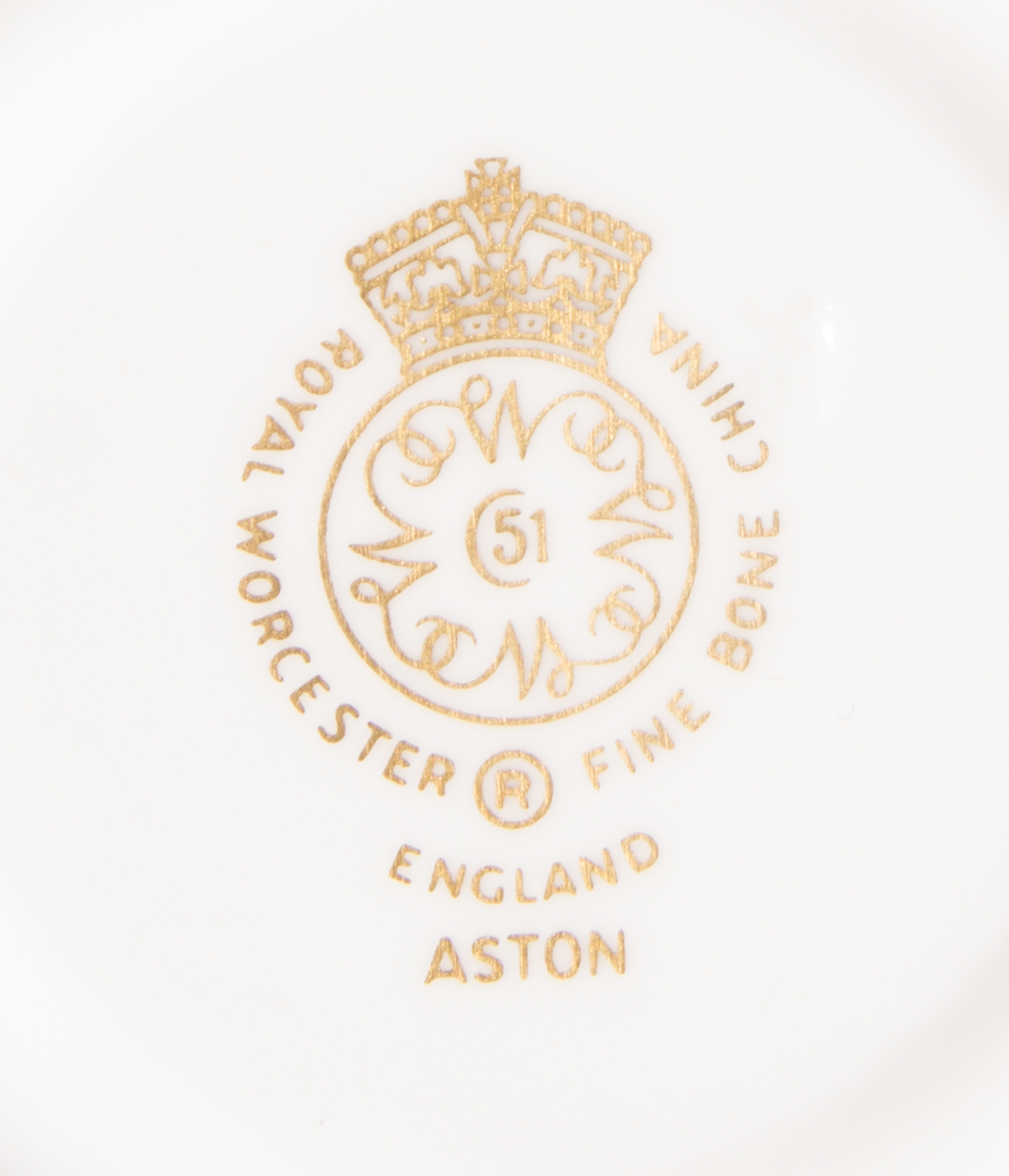 Royal Worcester "Aston" Place Settings