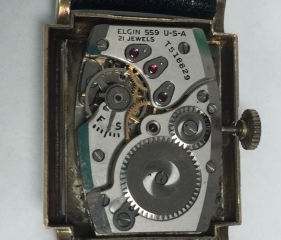 Vintage 14K Yellow Gold Lord Elgin Men's Watch