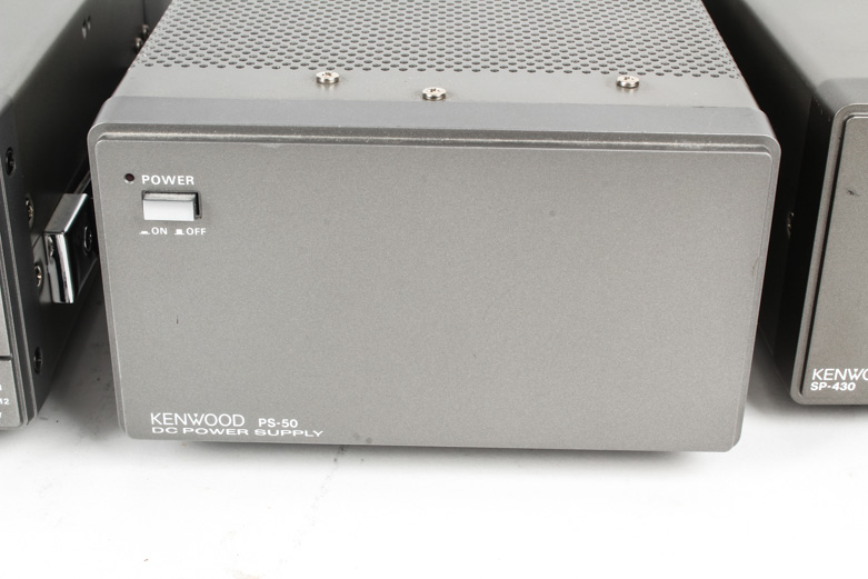 Vintage Kenwood HF Transceiver and Telegraph Set