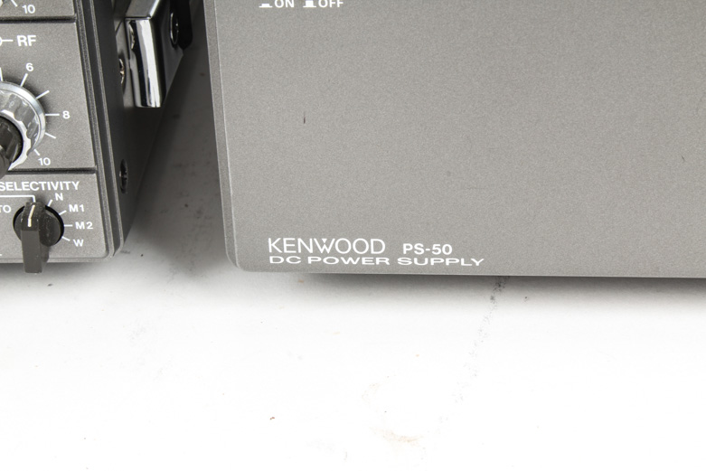 Vintage Kenwood HF Transceiver and Telegraph Set