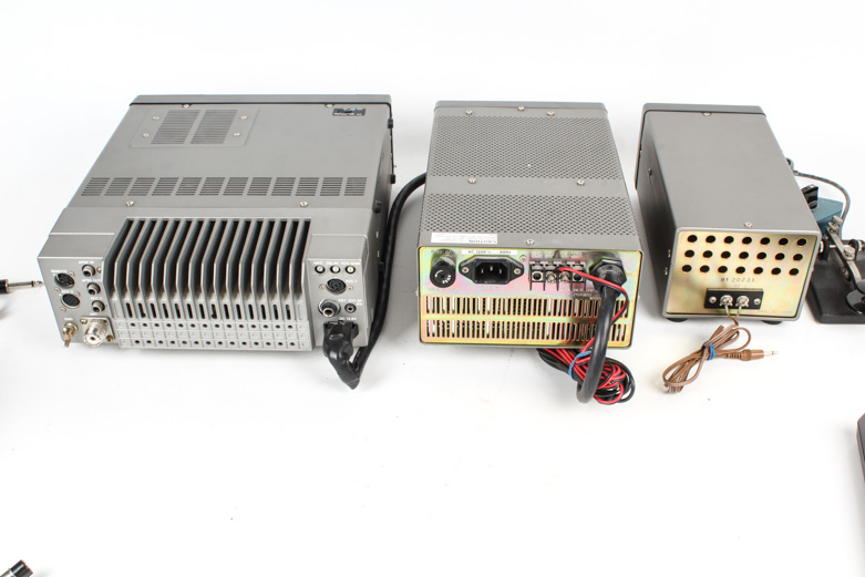 Vintage Kenwood HF Transceiver and Telegraph Set