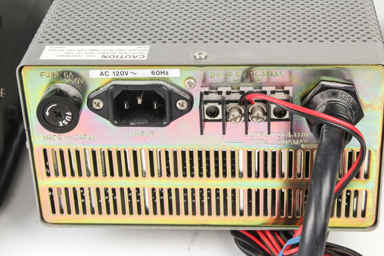 Vintage Kenwood HF Transceiver and Telegraph Set