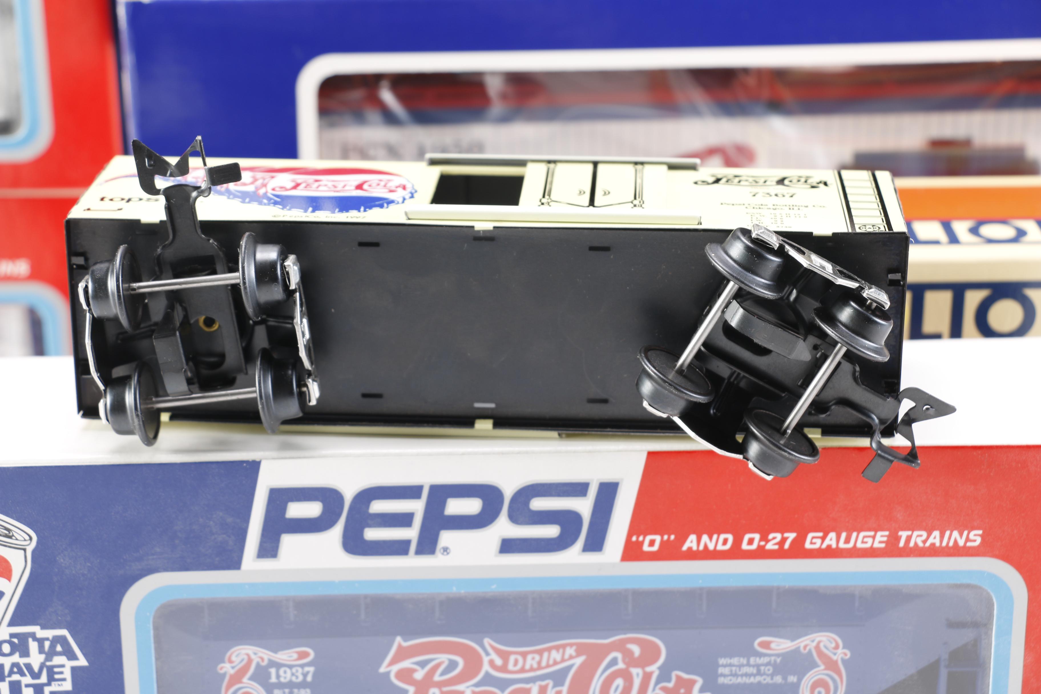 Pepsi Train Set and Train Cars