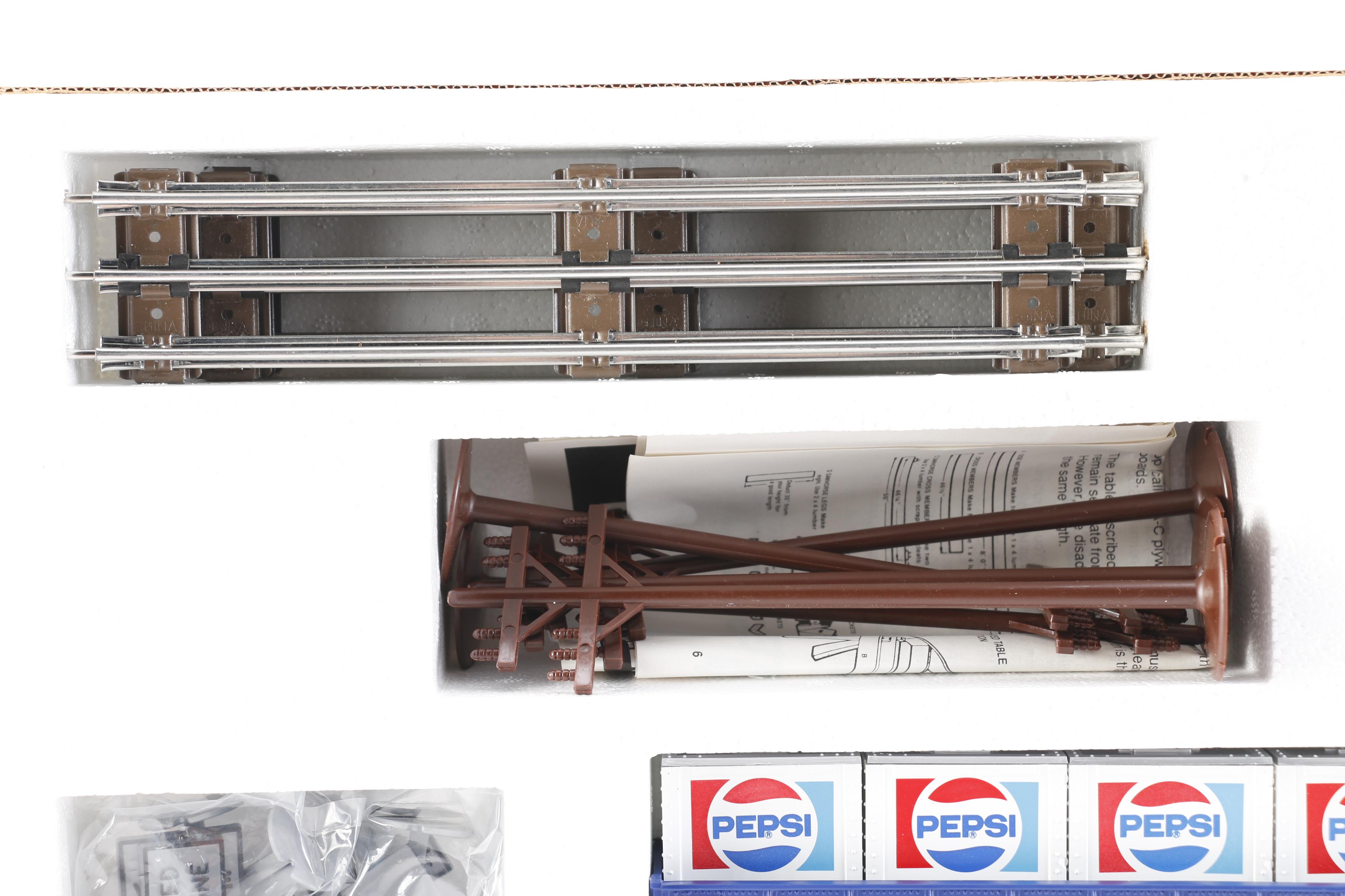 Pepsi Train Set and Train Cars