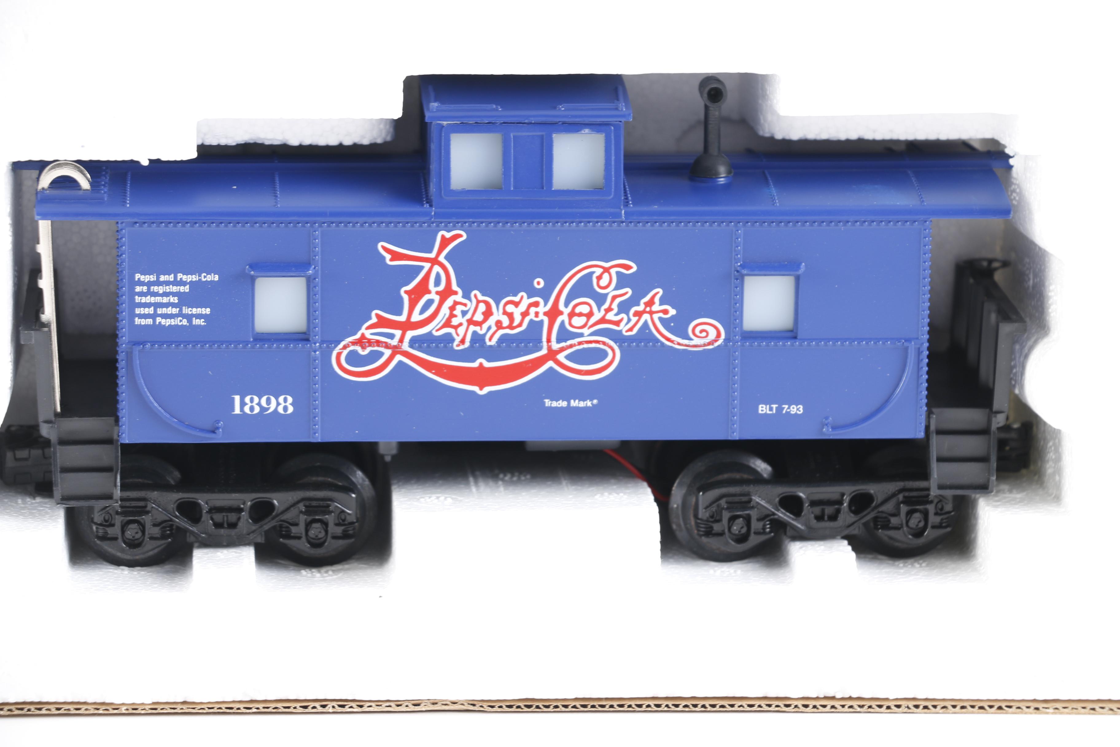Pepsi Train Set and Train Cars