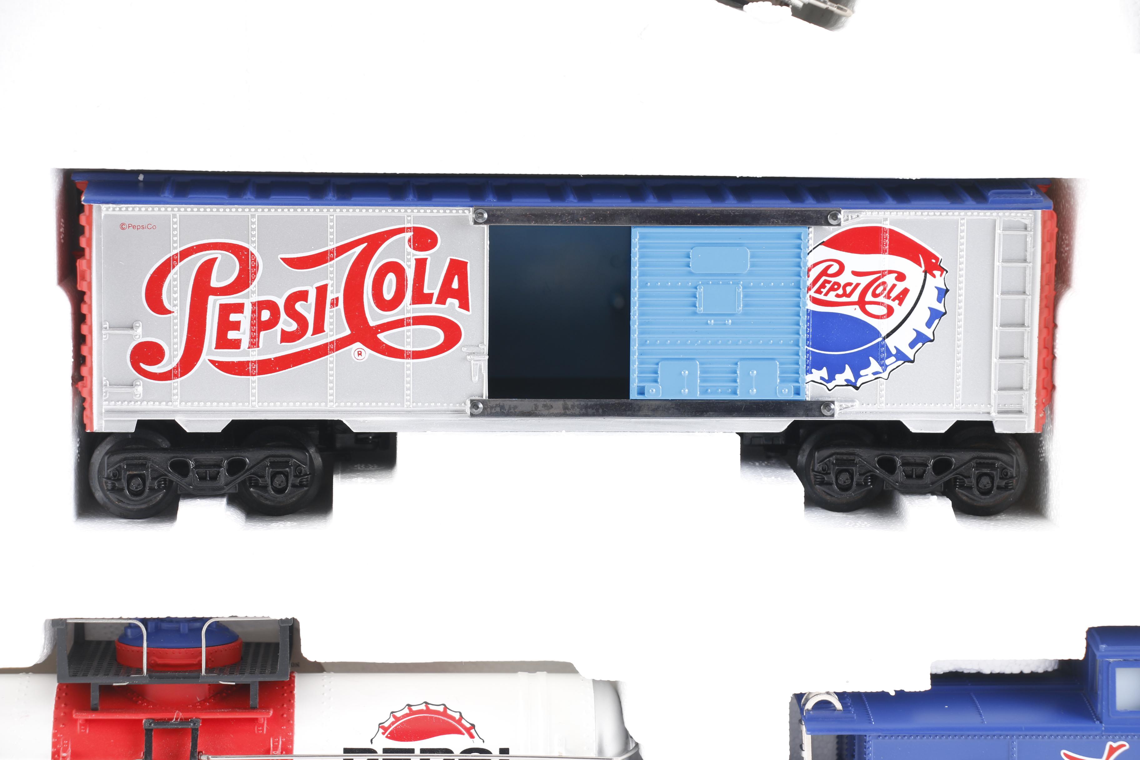 Pepsi Train Set and Train Cars
