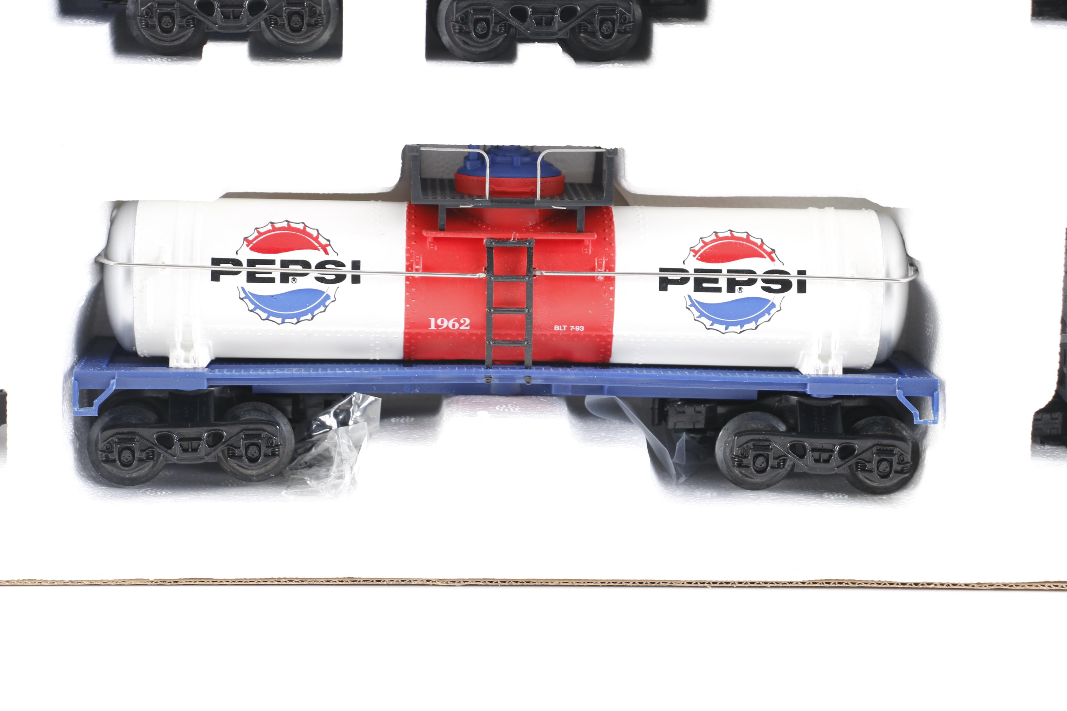 Pepsi Train Set and Train Cars