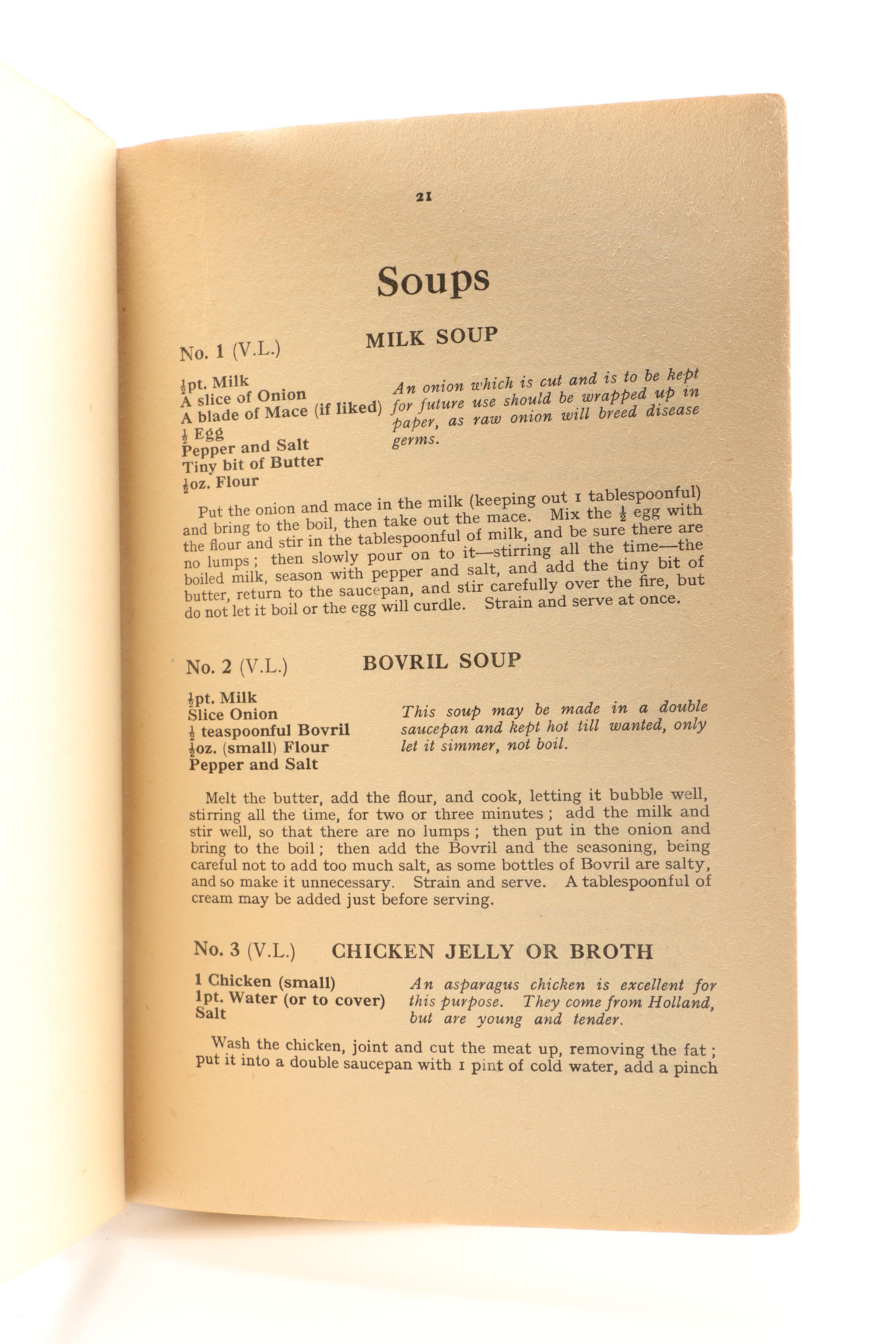 "Everyday Meals For Invalids" by May Tremel