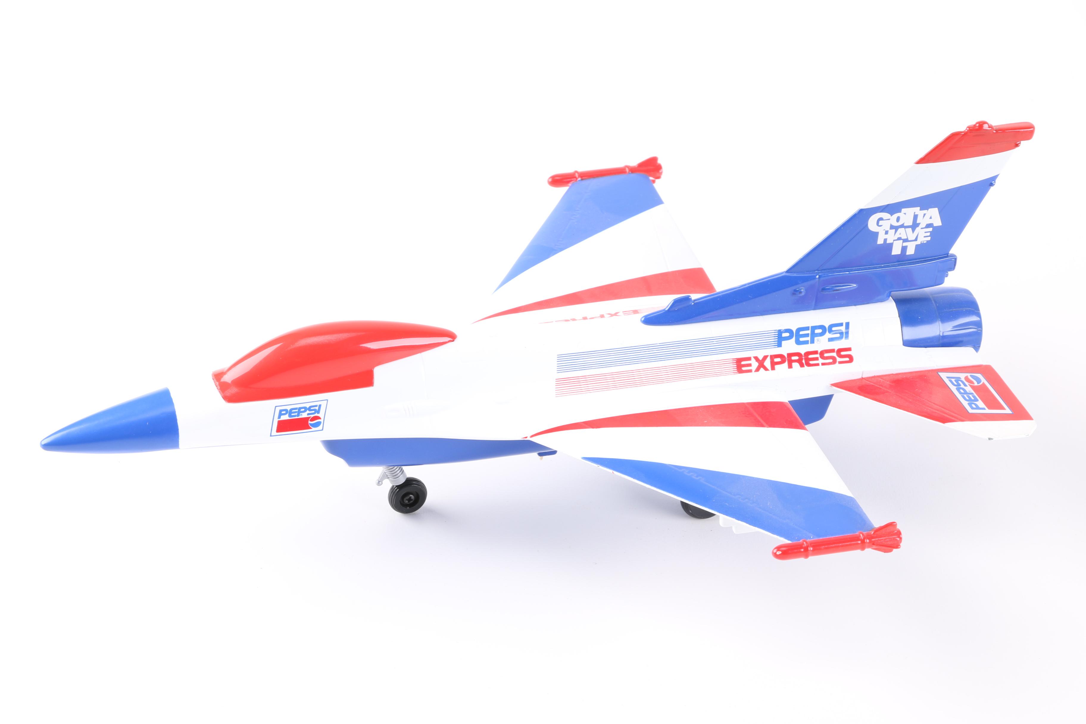 Pepsi Advertisement Toy Planes and Cars