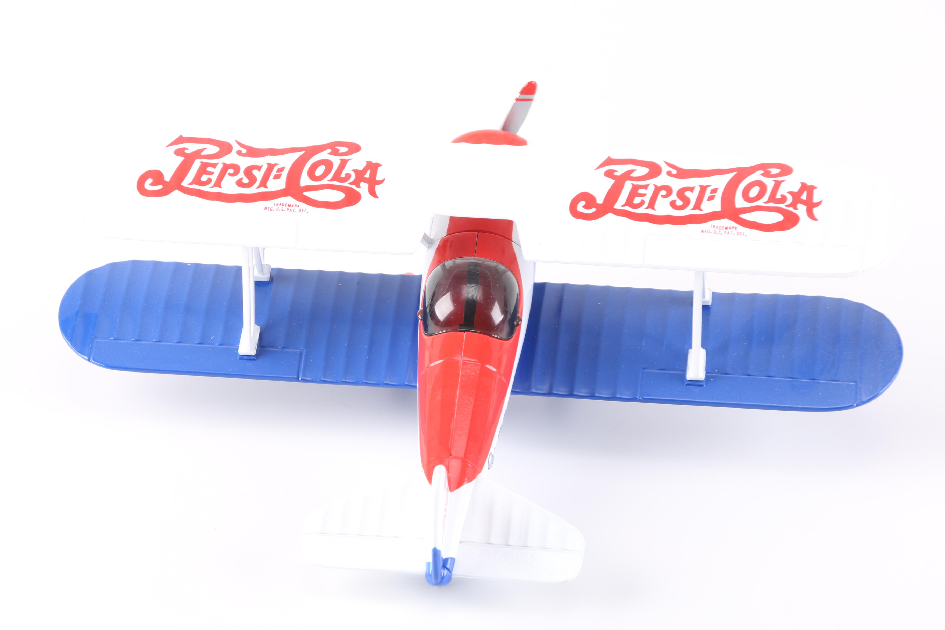 Pepsi Advertisement Toy Planes and Cars