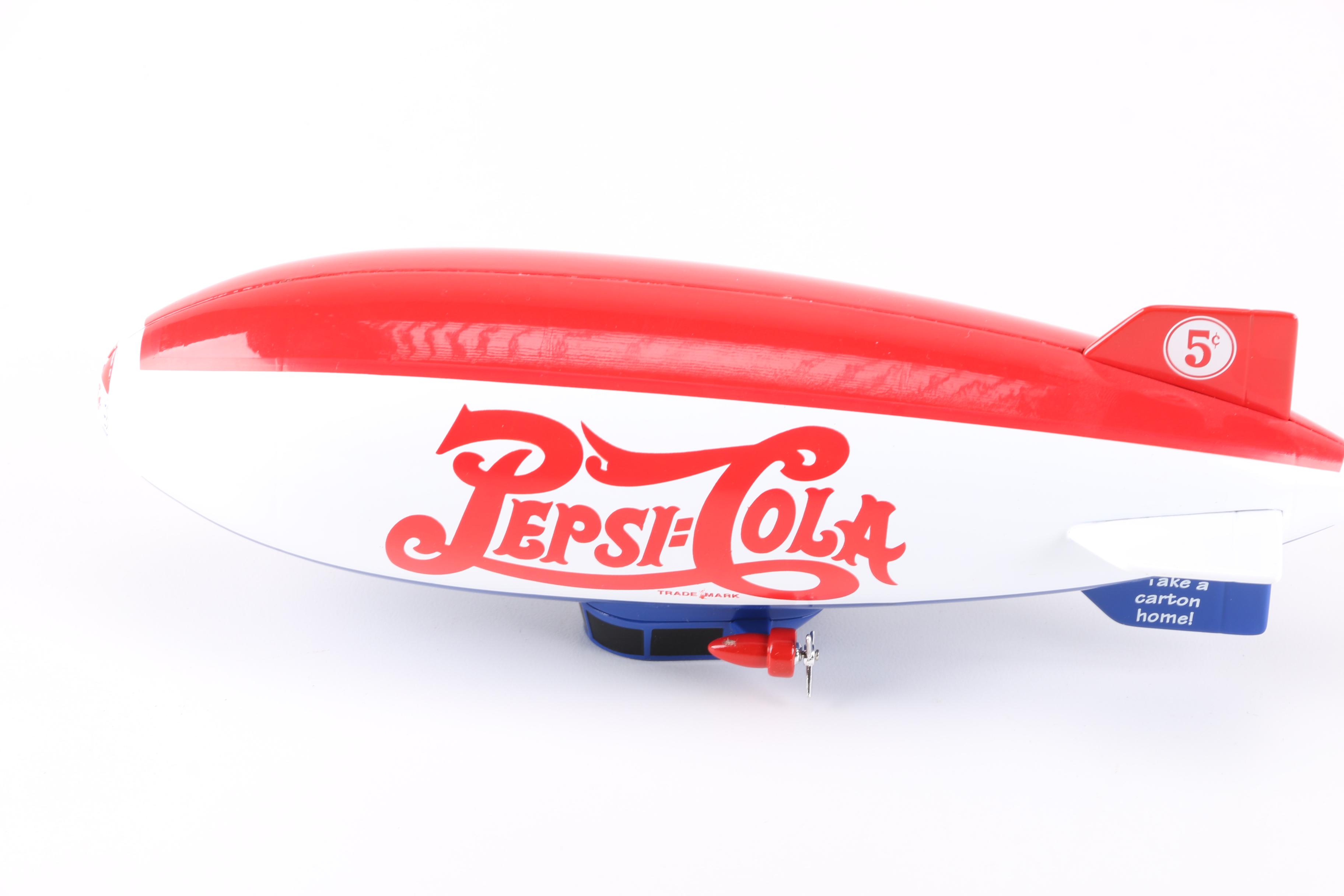 Pepsi Advertisement Toy Planes and Cars