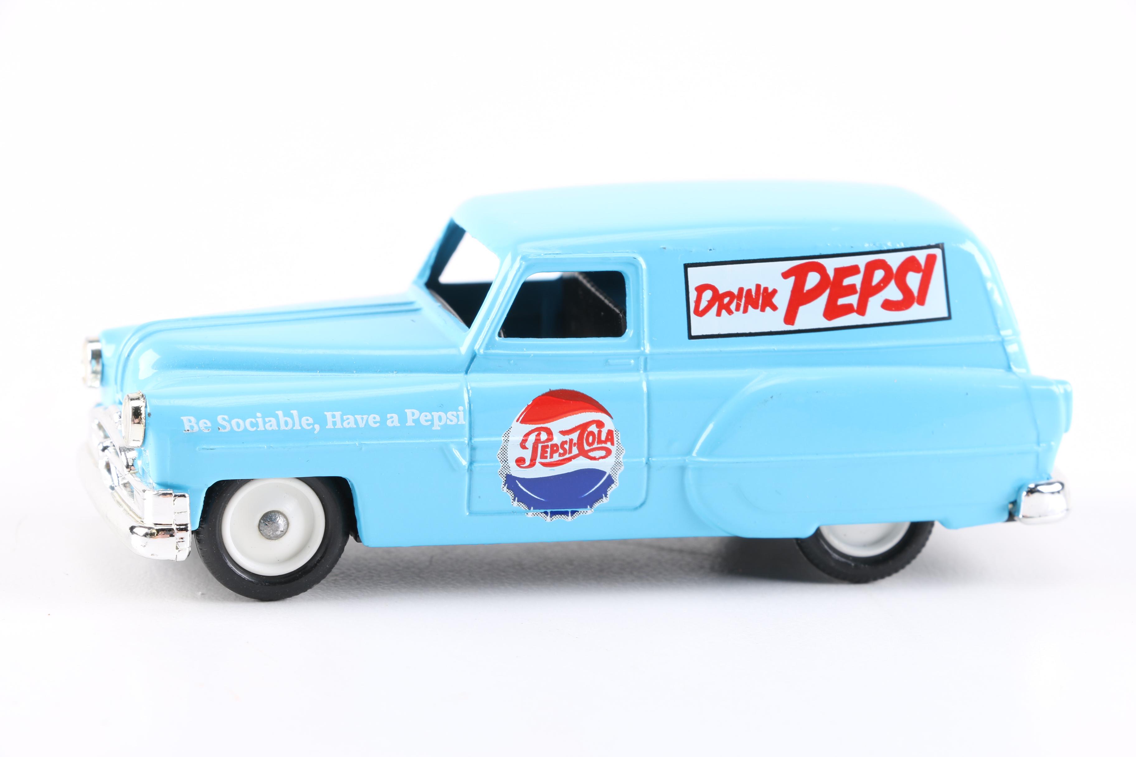 Pepsi Advertisement Toy Planes and Cars