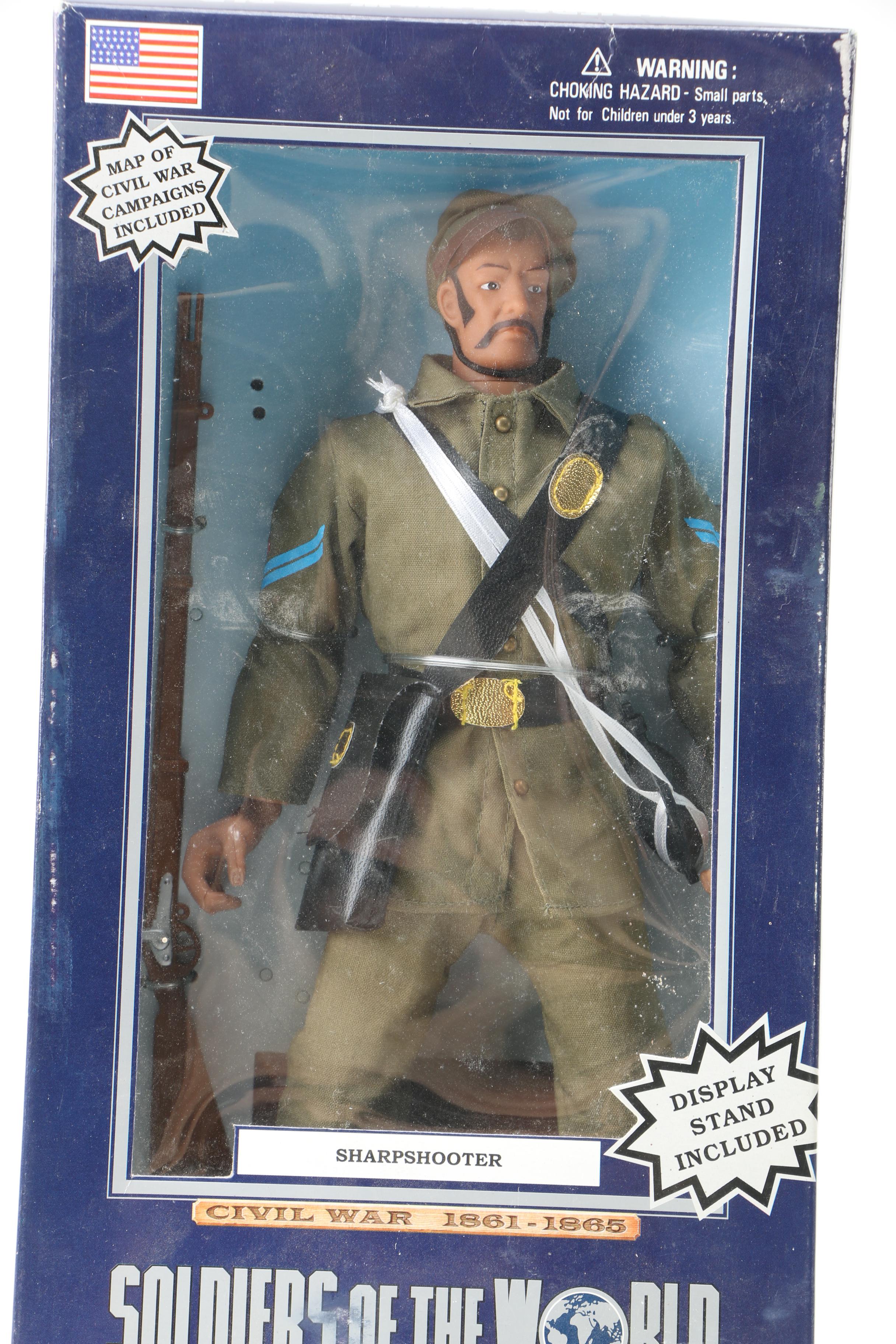 "Soldiers of The World" Civil War Action Figures