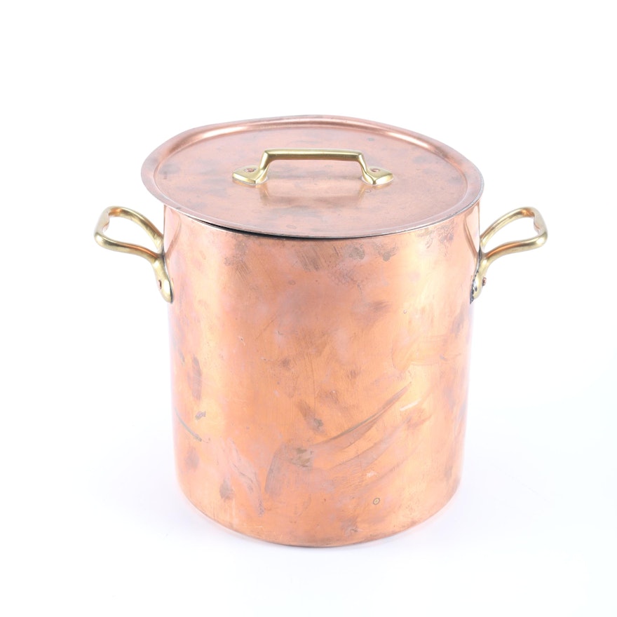 Waldow Copper Soup Pot