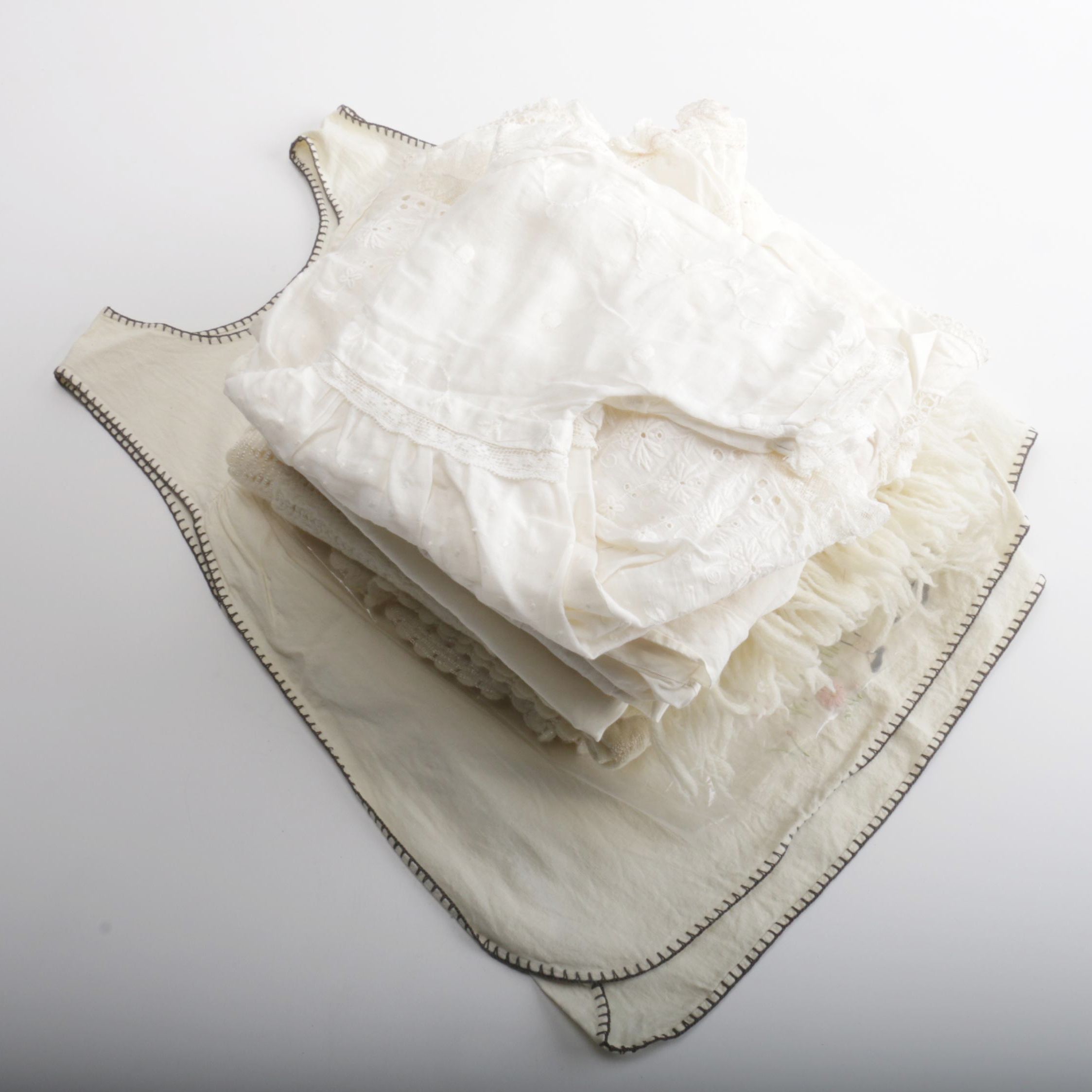 Vintage Baby Clothing and Blankets
