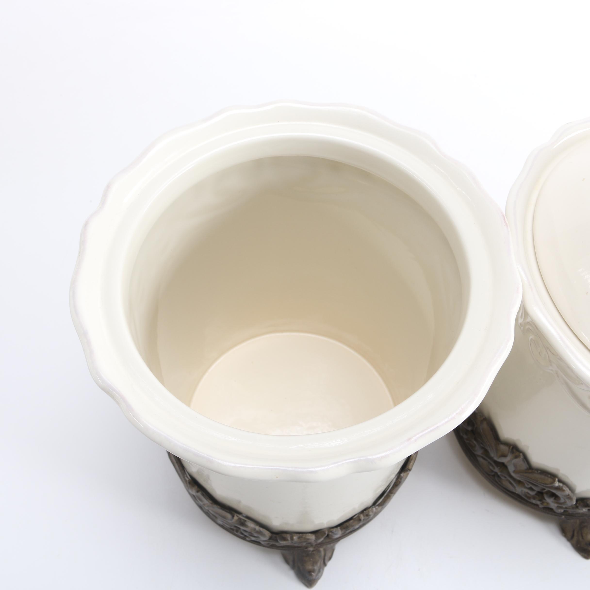 Chris Madden Kitchen Canisters