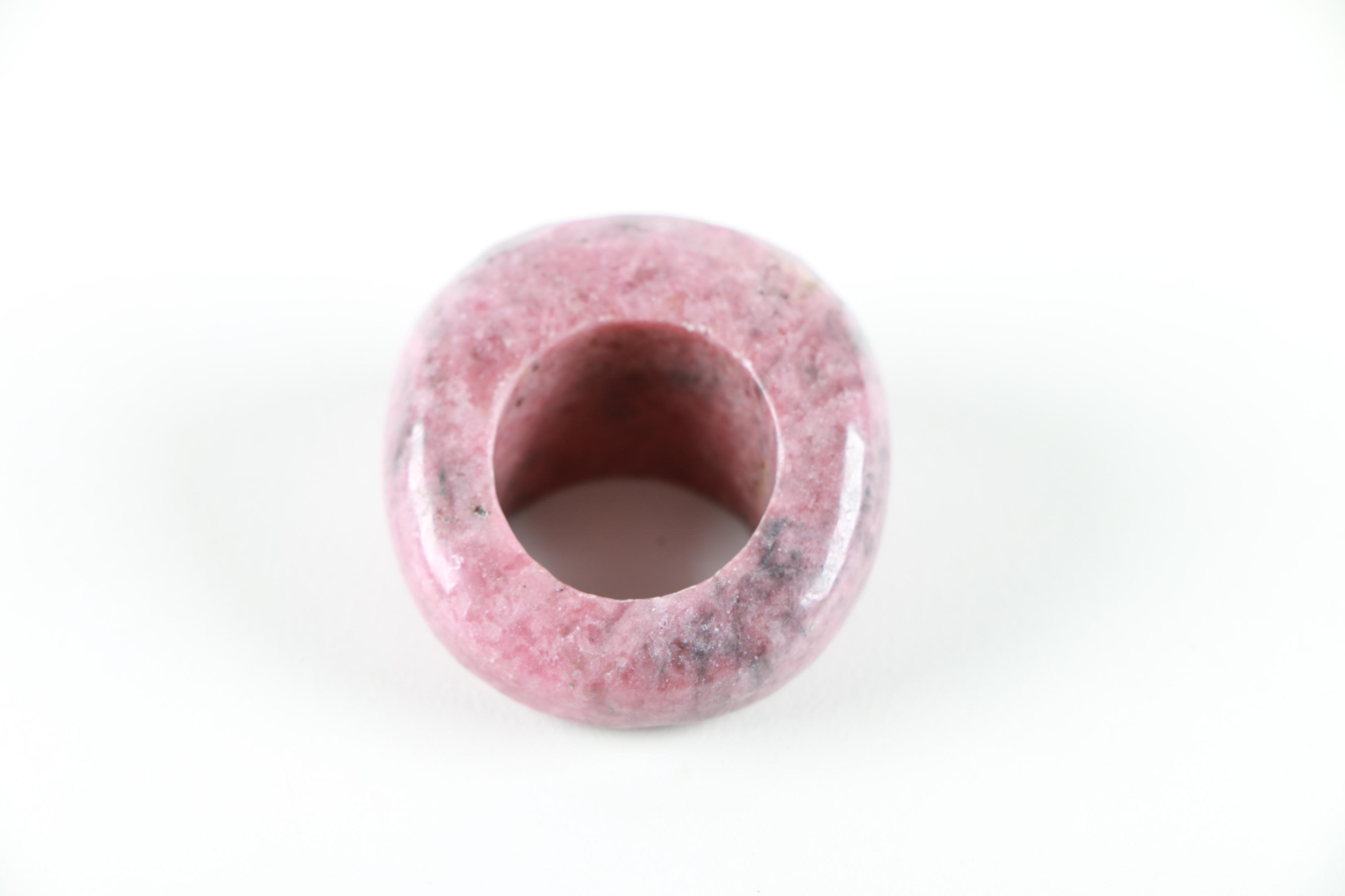 Solid Rhodonite Ring