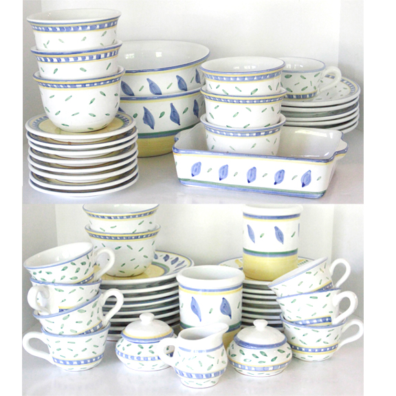 Set of Williams Sonoma Tournesol (Italy) Tableware