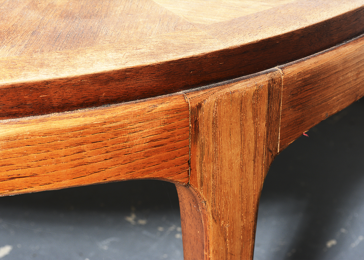 1960s Mid Century Modern Lane "Rhythm" Walnut Coffee Table