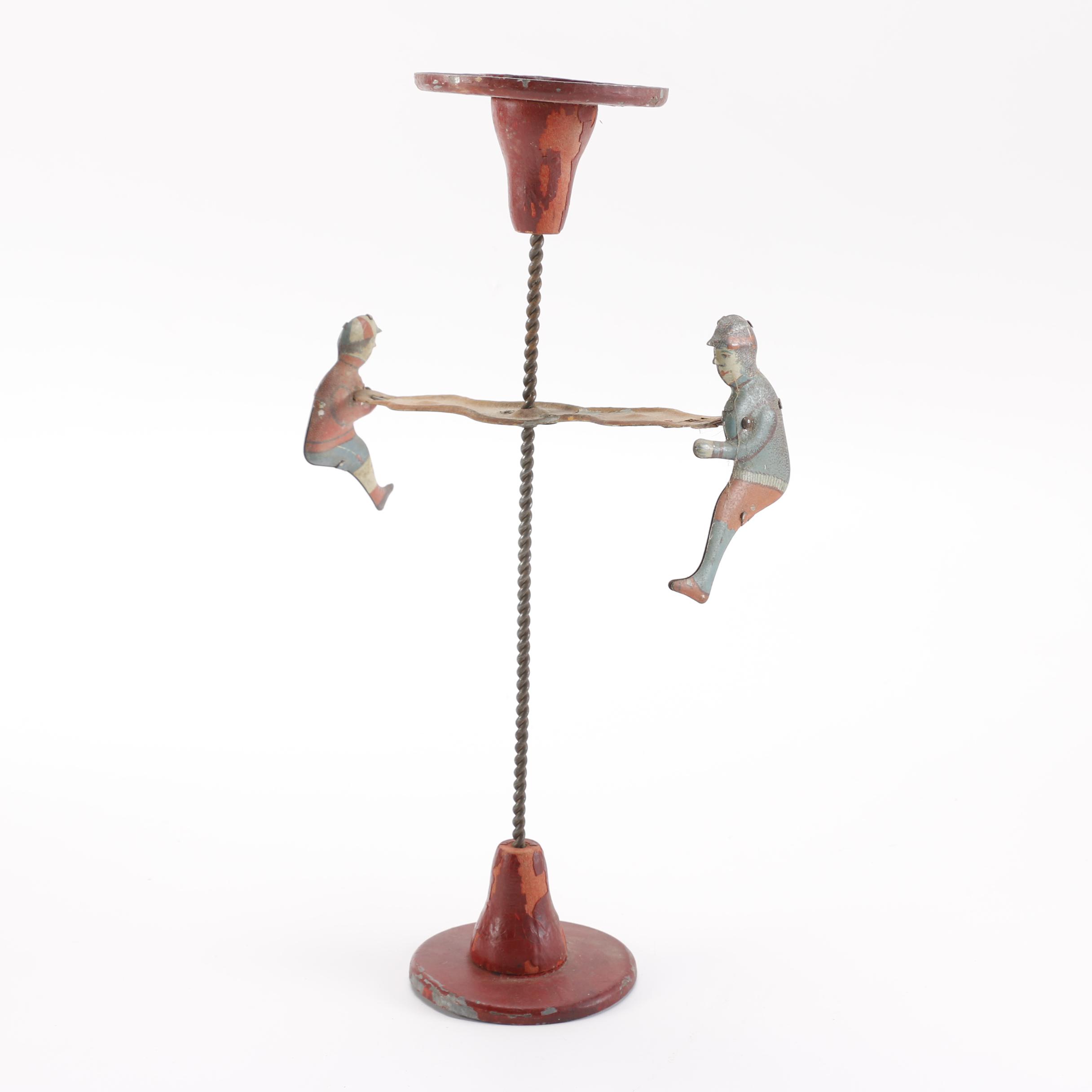 Vintage Metal Spinning Toy