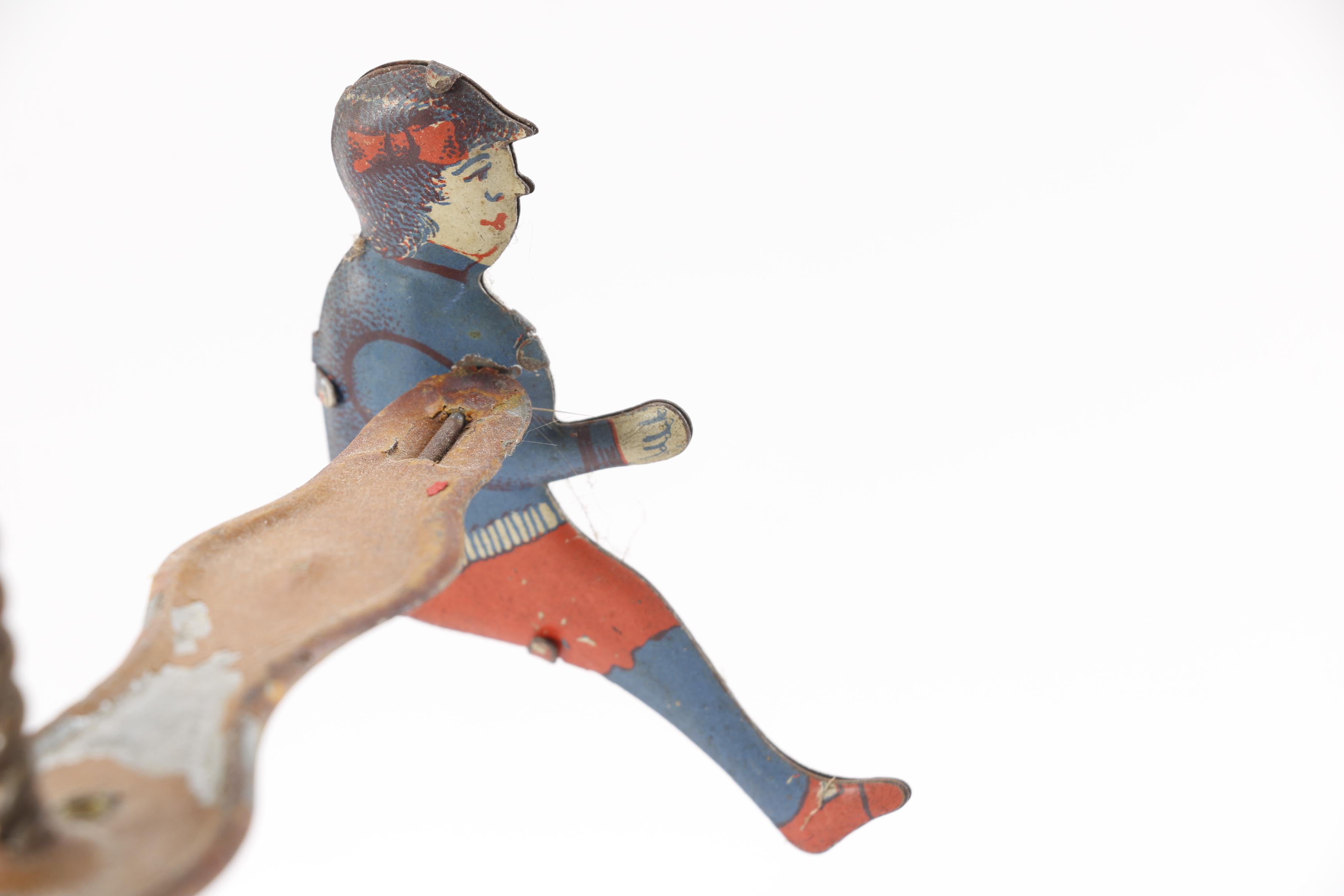 Vintage Metal Spinning Toy