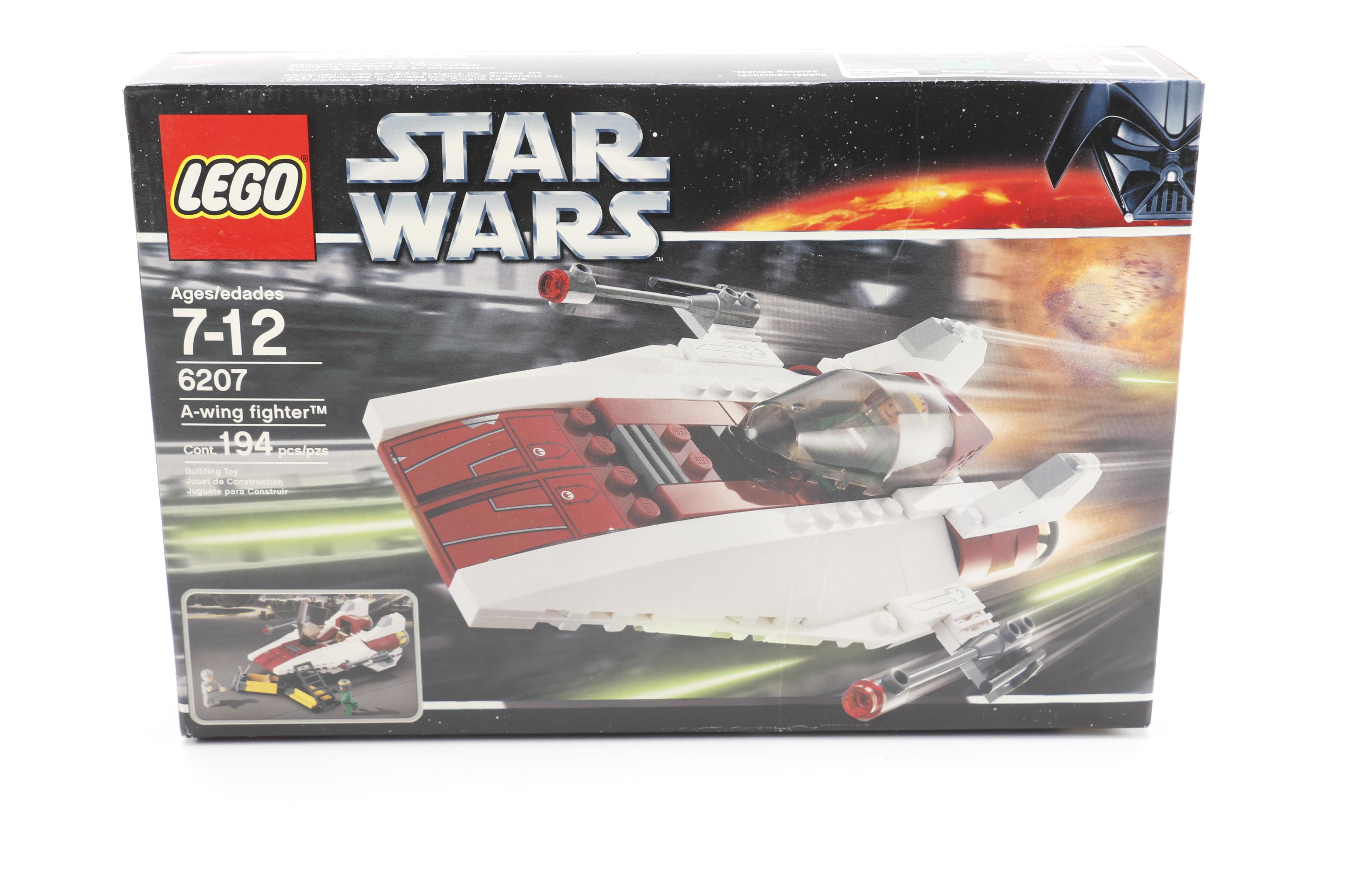 Three Boxes of Lego "Star Wars" Sets