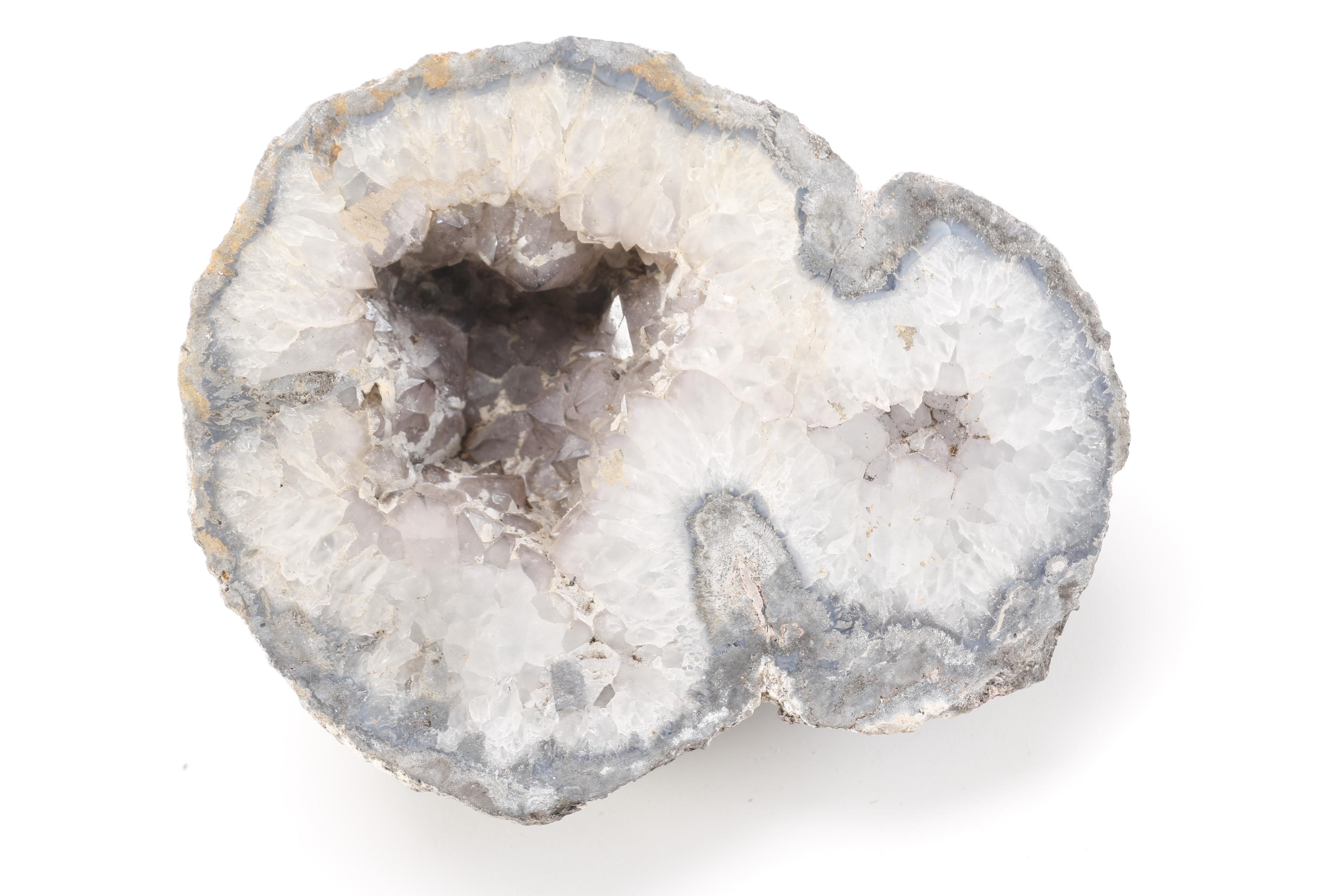 Two Quartz Geodes