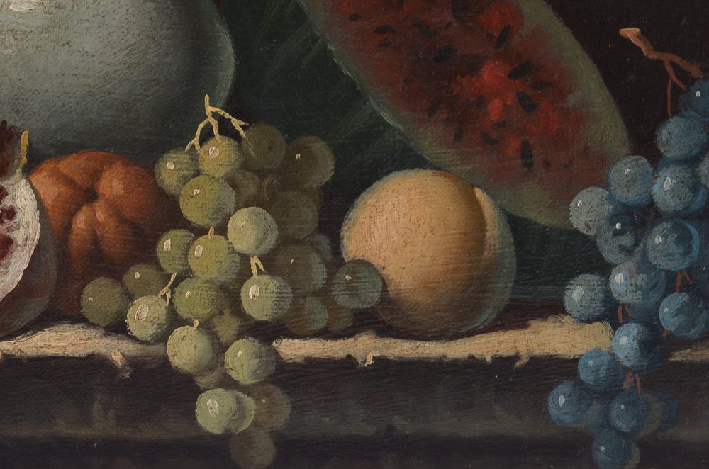 Original Vintage Oil on Linen Still Life Painting