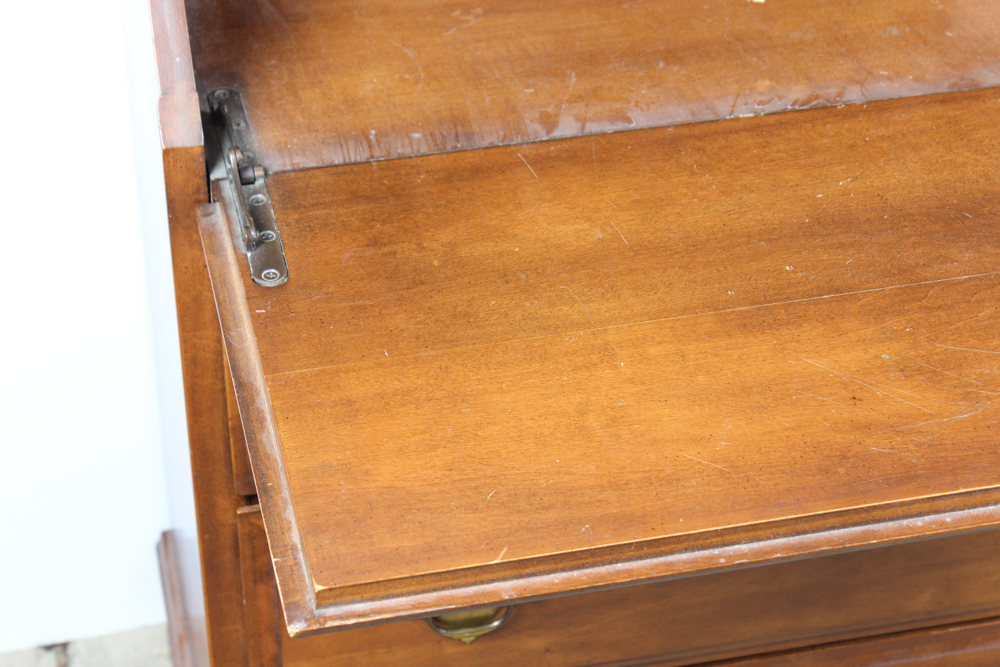 Vintage Federal Style Cherry Secretary