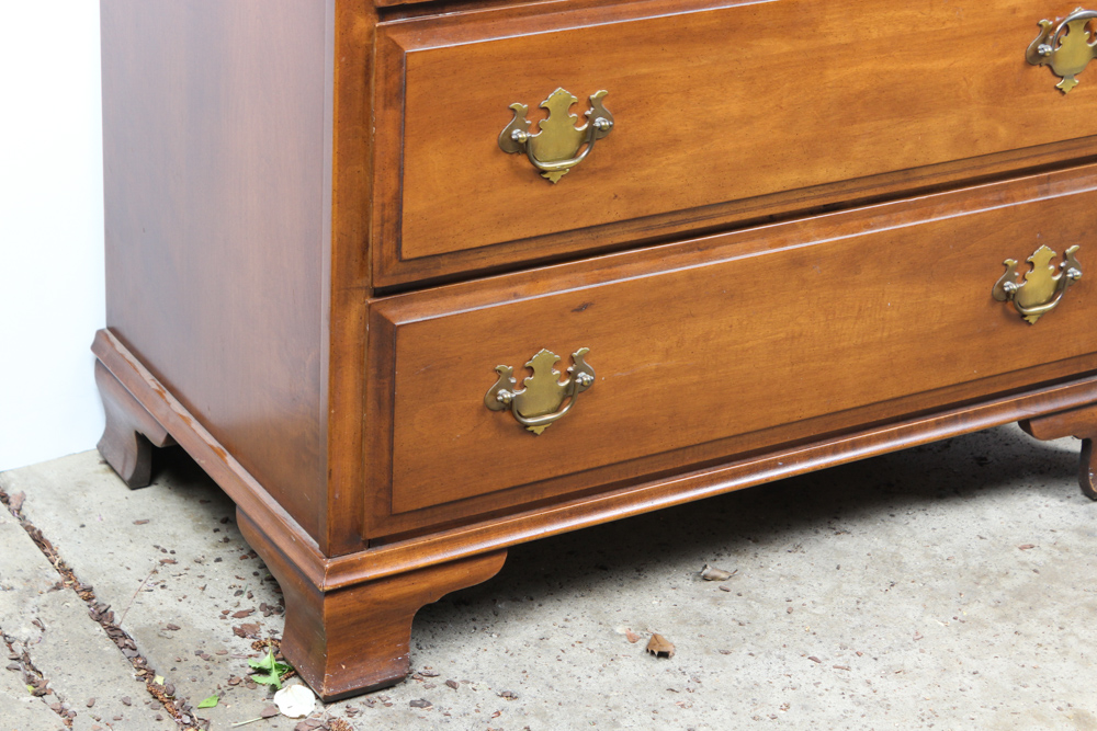 Vintage Federal Style Cherry Secretary