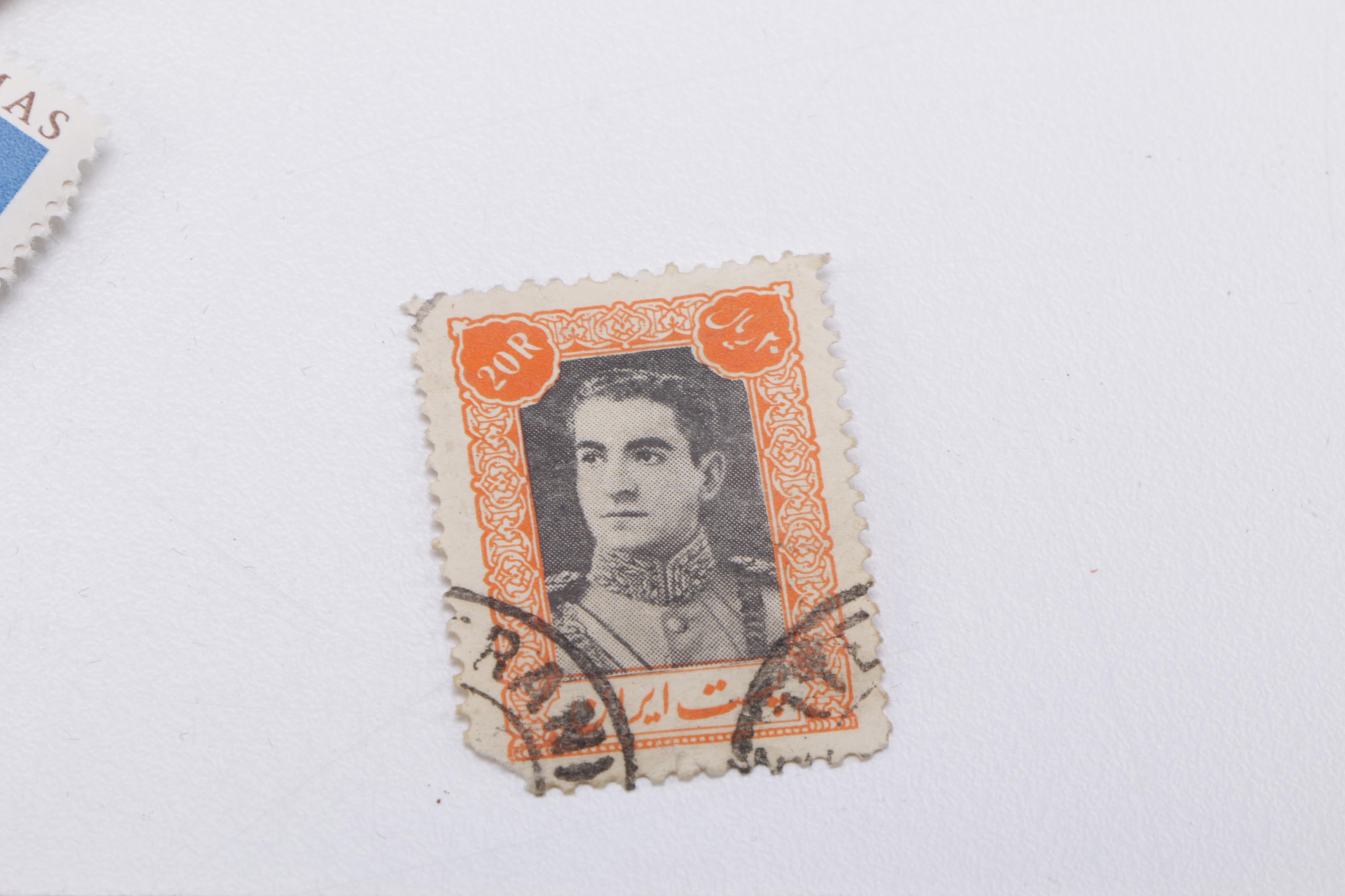 Vintage Collection of Stamps and Envelopes