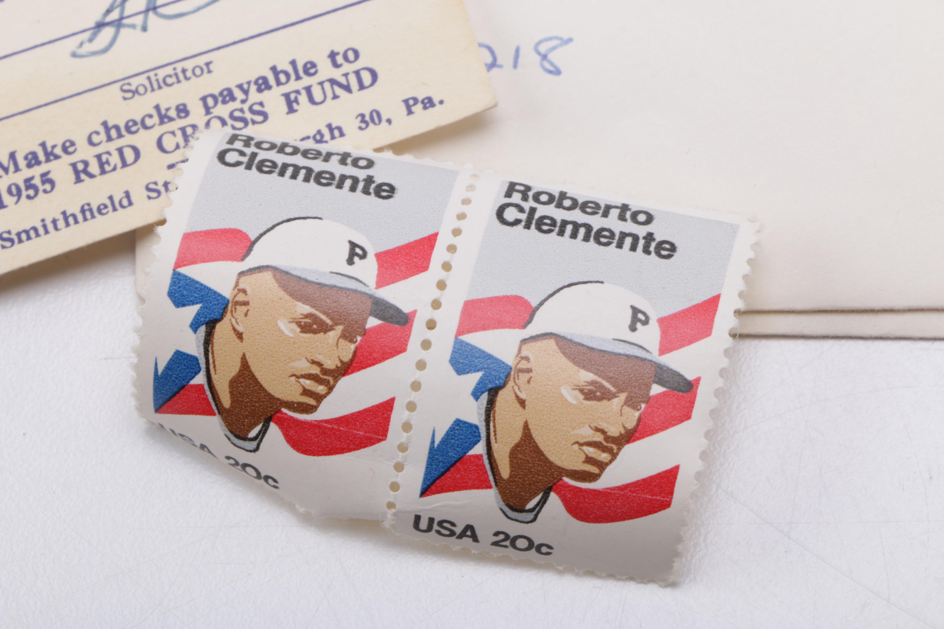 Vintage Collection of Stamps and Envelopes