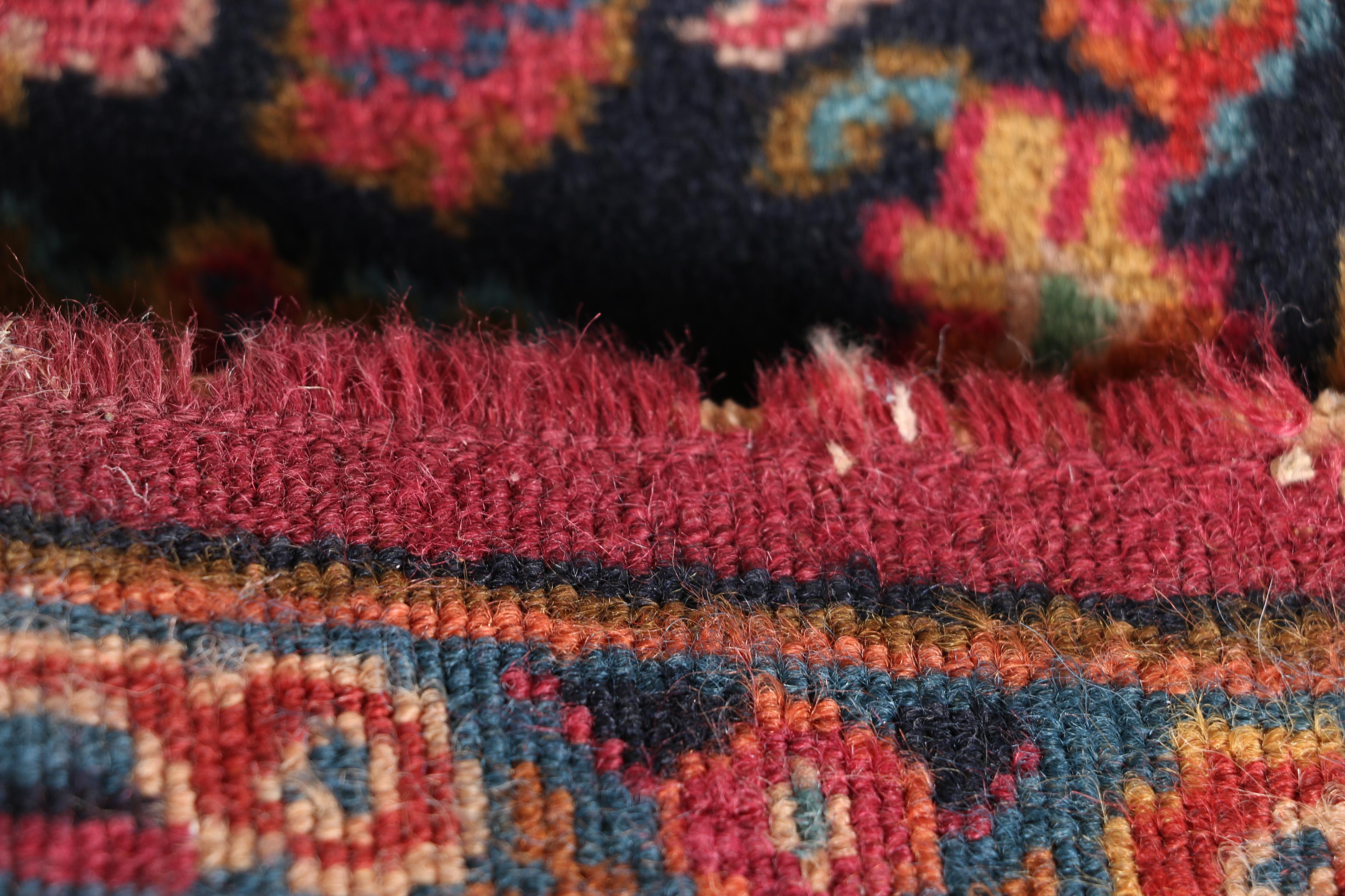 Room-Sized Handwoven Sarouk Area Rug