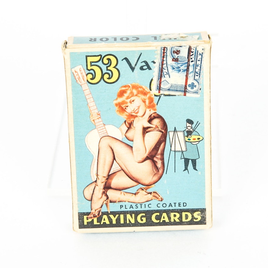 Vintage Pin Up Girl Playing Cards by Alberto Vargas