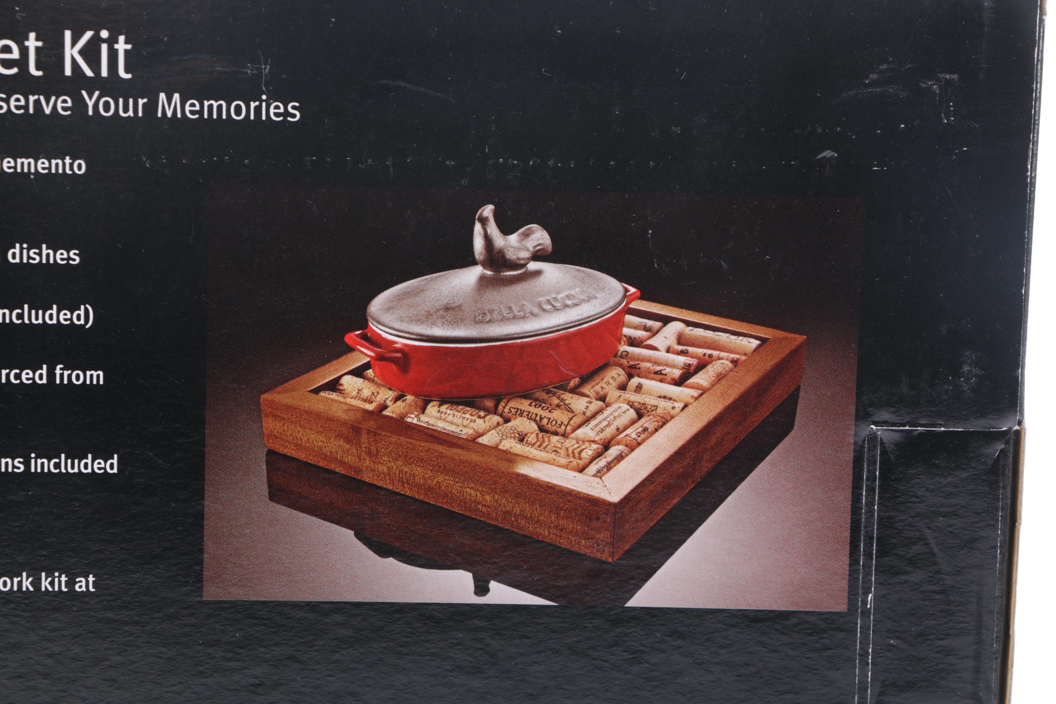 Wine Enthusiast Wine Cork Trivet Kits