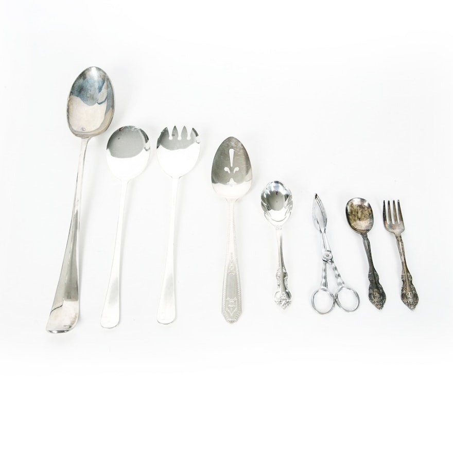 Collection of Silver Plated Flatware