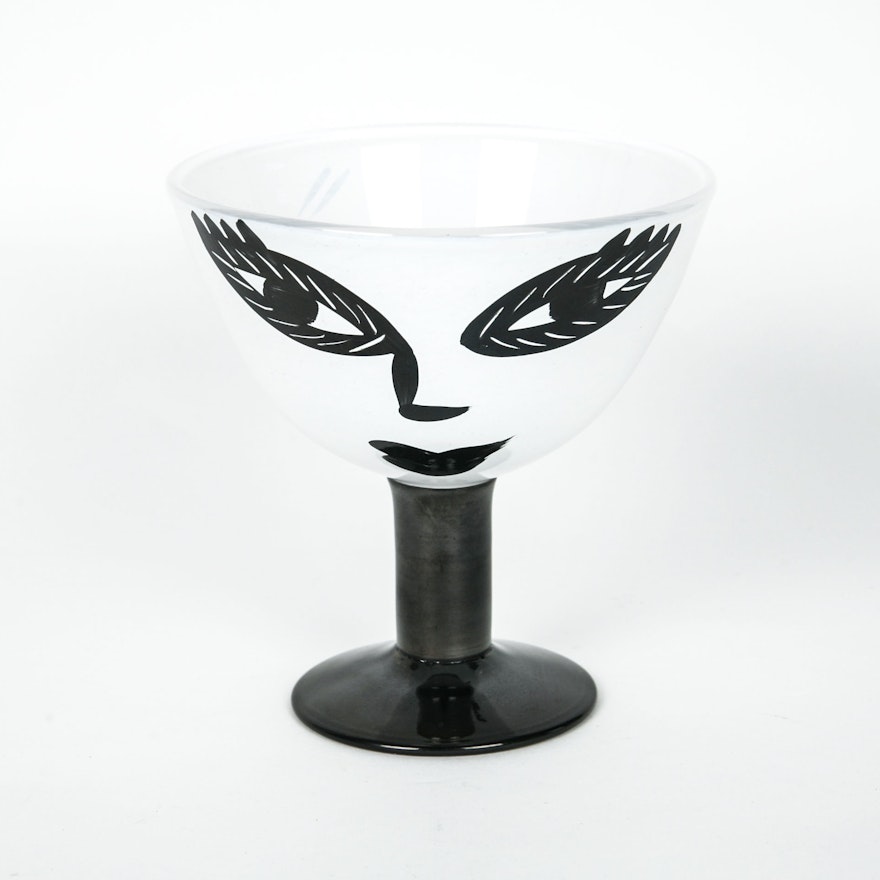 Kosta Boda "Open Minds" Glass Vase