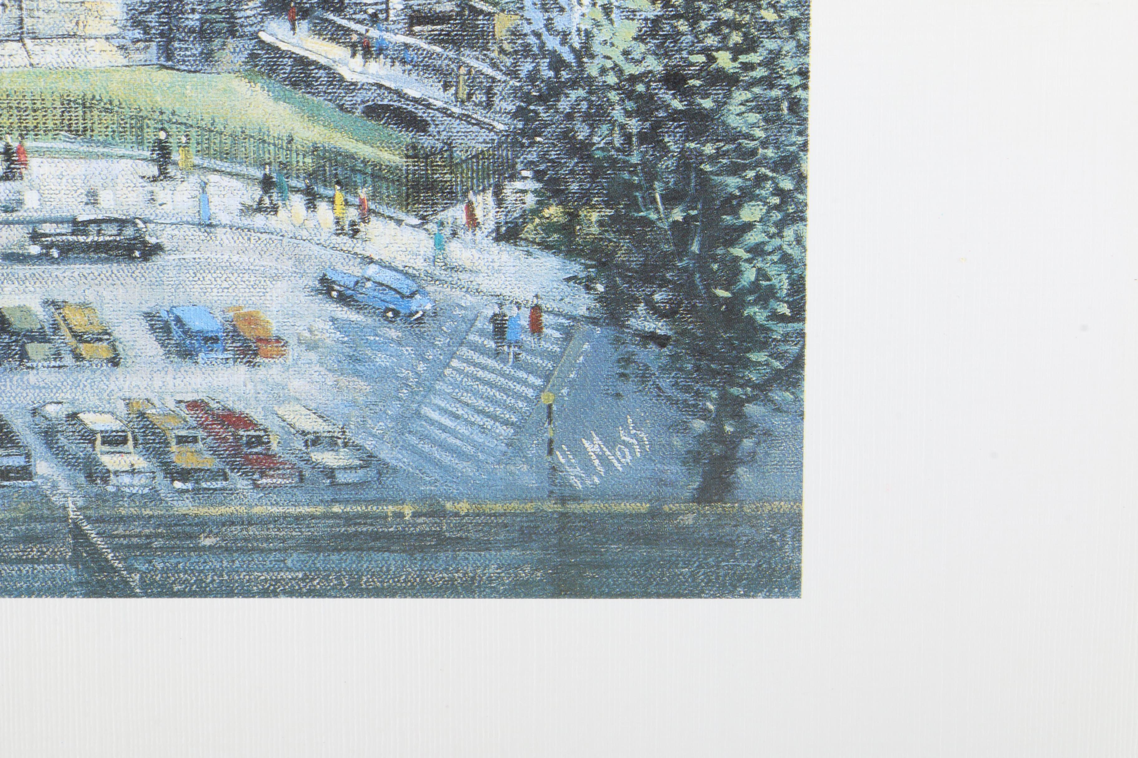 After H. Moss Offset Lithographs of London Landmarks