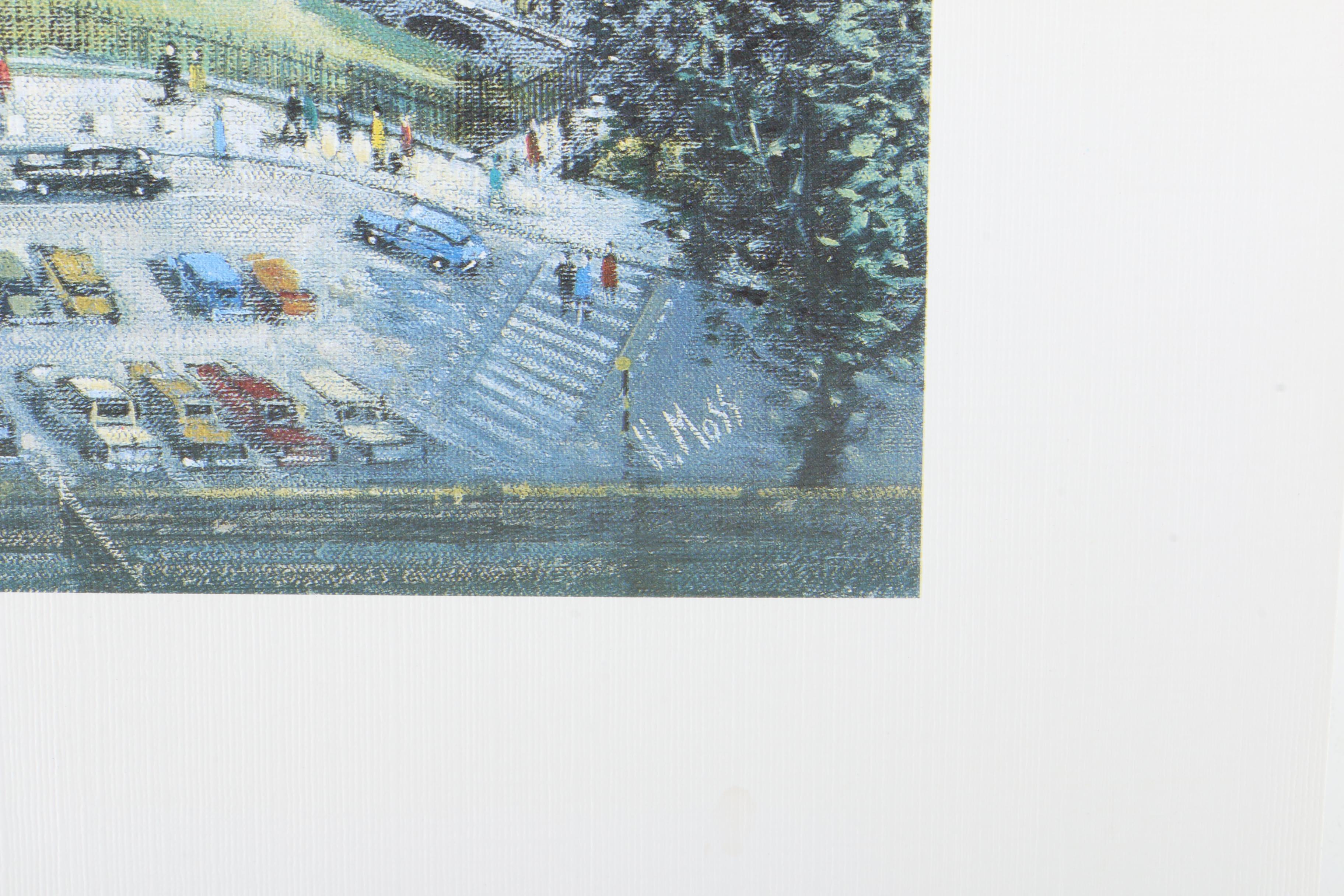 After H. Moss Offset Lithographs of London Landmarks