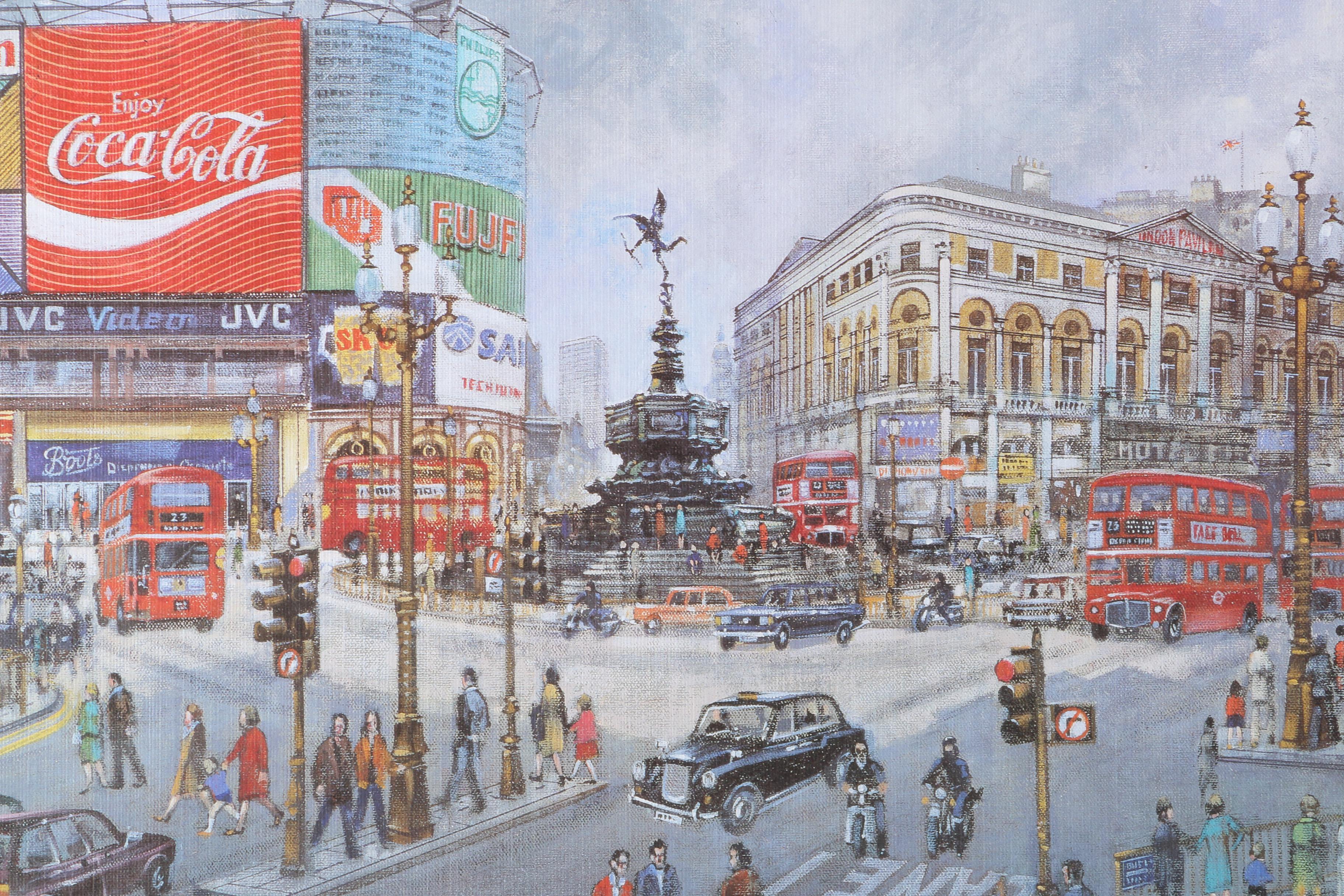 After H. Moss Offset Lithographs of London Landmarks