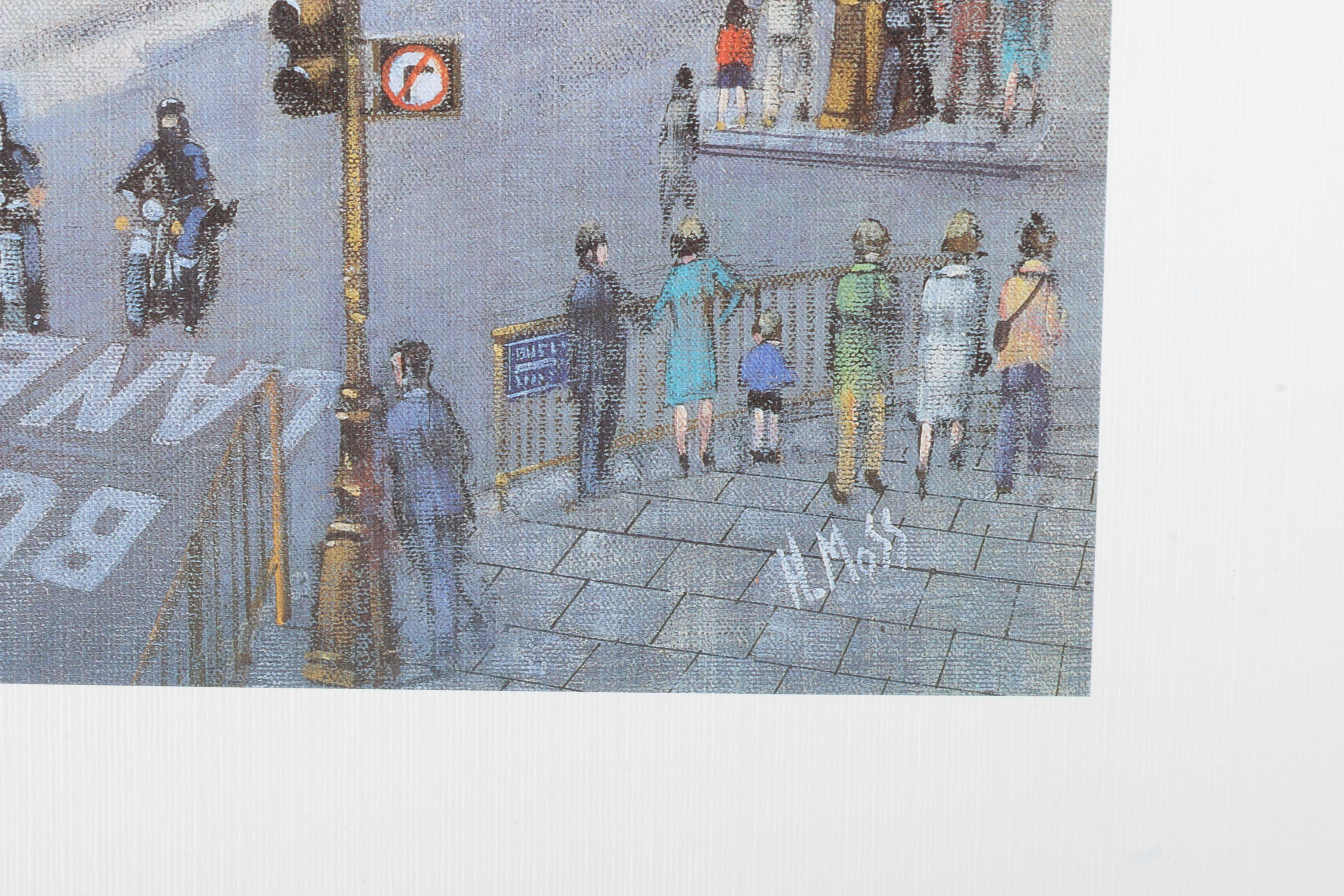 After H. Moss Offset Lithographs of London Landmarks