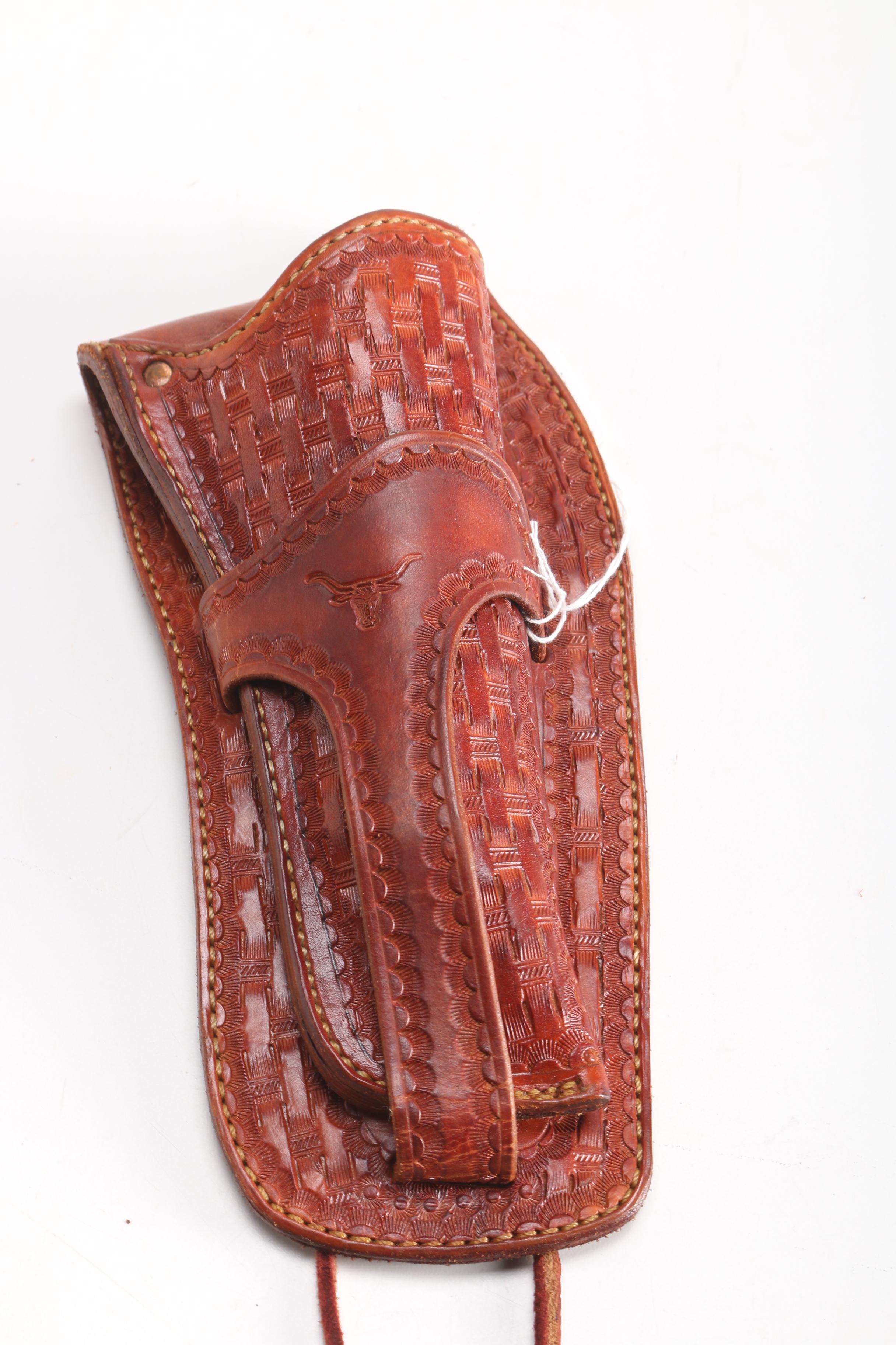 Franklin D. Holler Texas Jockstrap Leather Holster