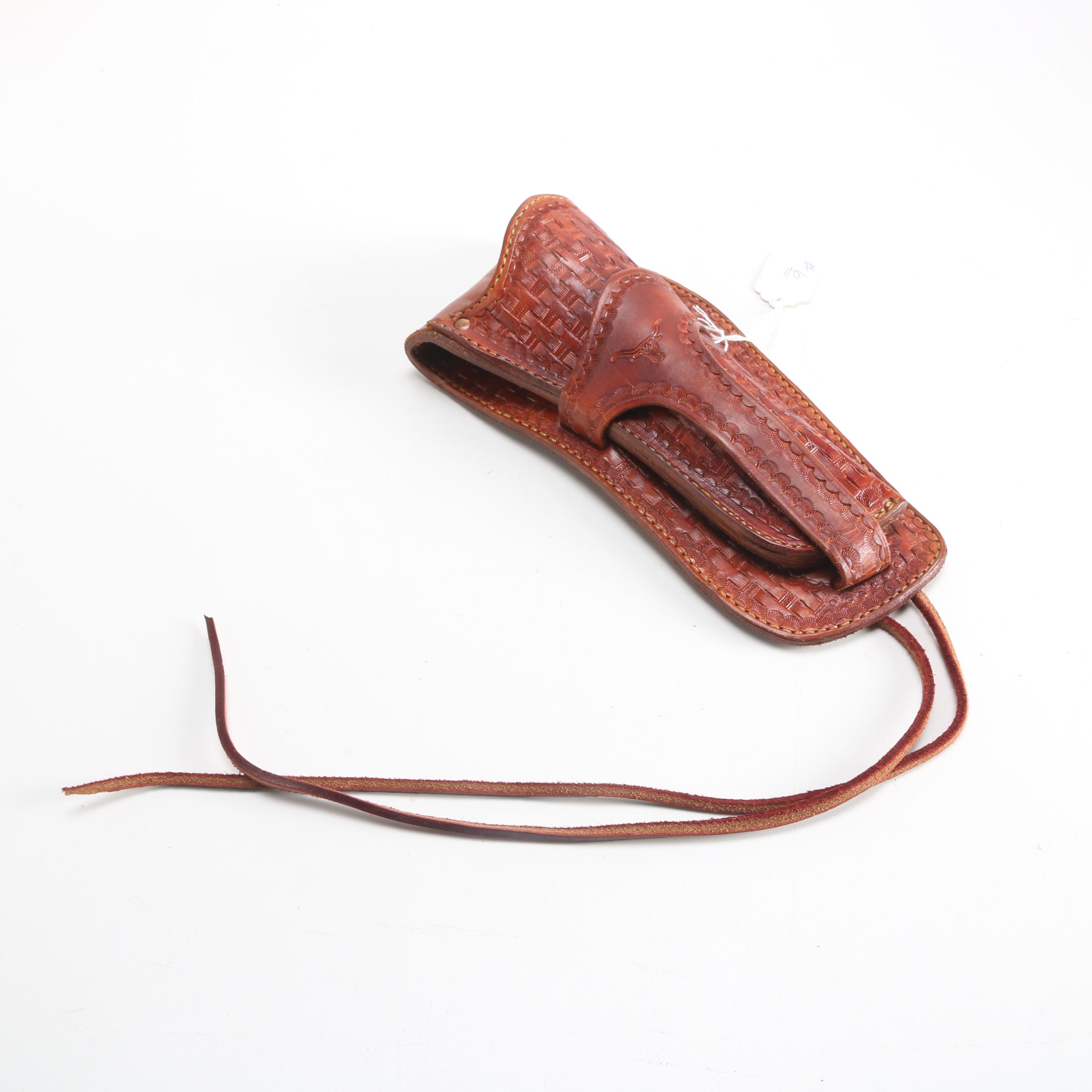 Franklin D. Holler Texas Jockstrap Leather Holster