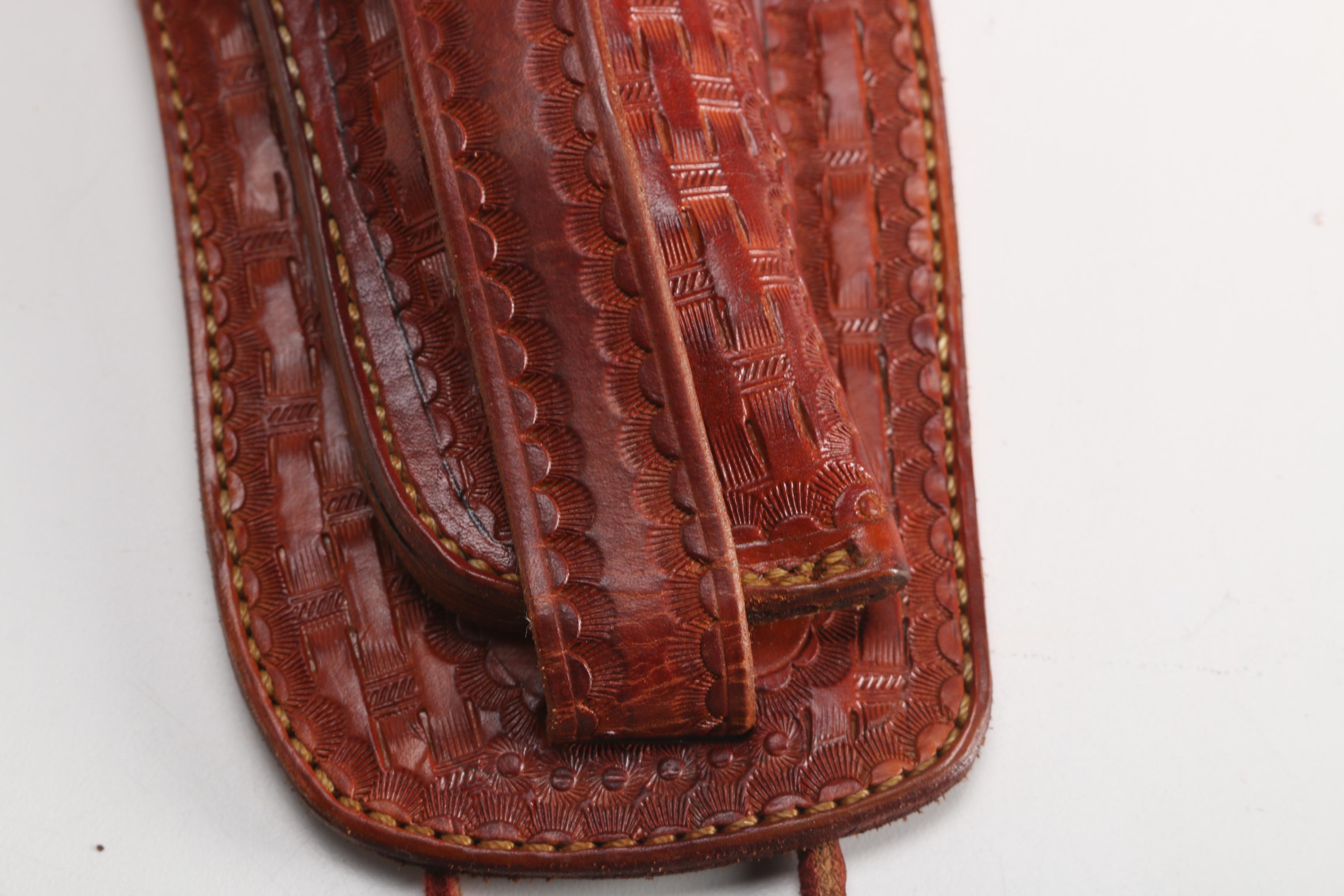 Franklin D. Holler Texas Jockstrap Leather Holster