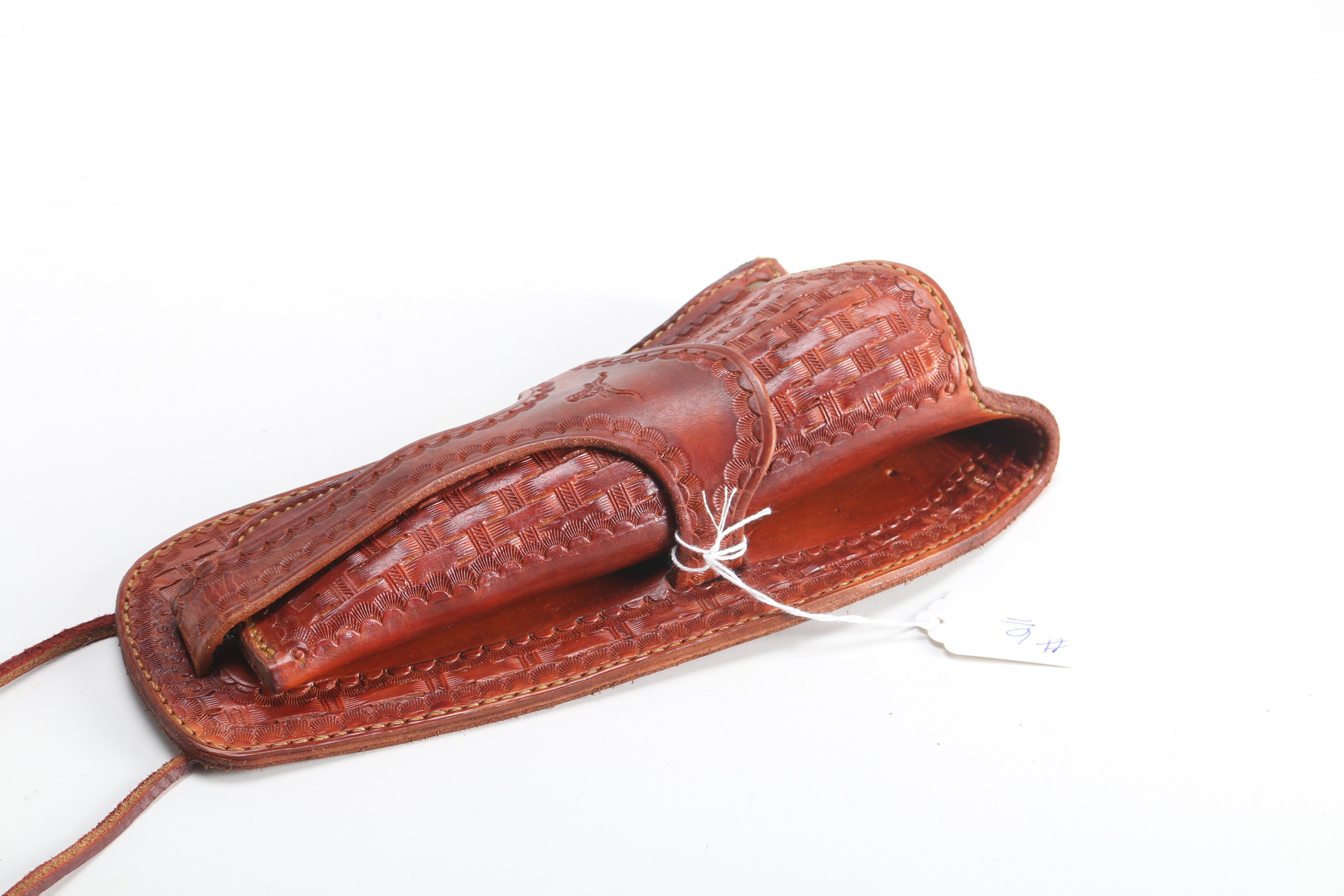 Franklin D. Holler Texas Jockstrap Leather Holster