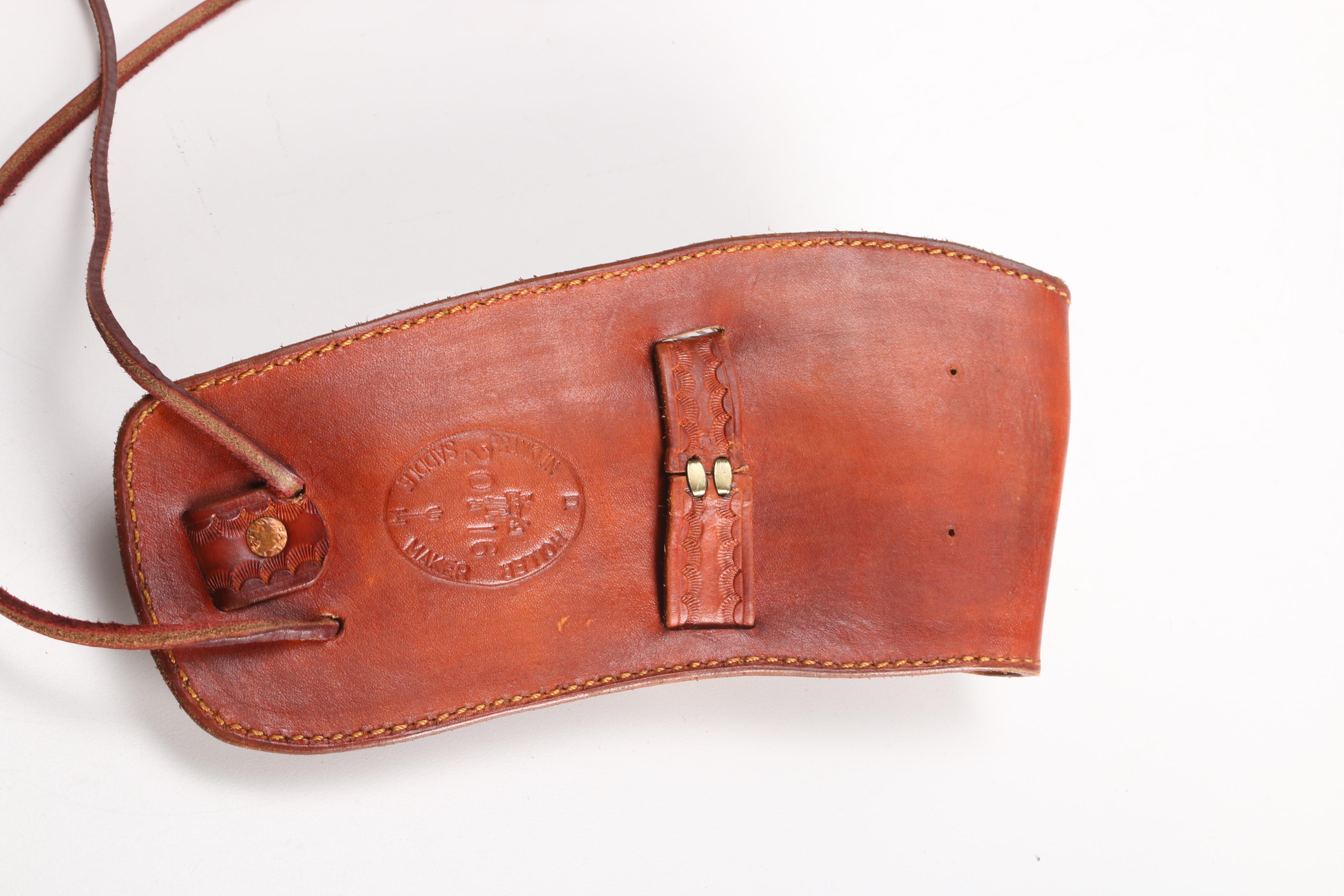 Franklin D. Holler Texas Jockstrap Leather Holster