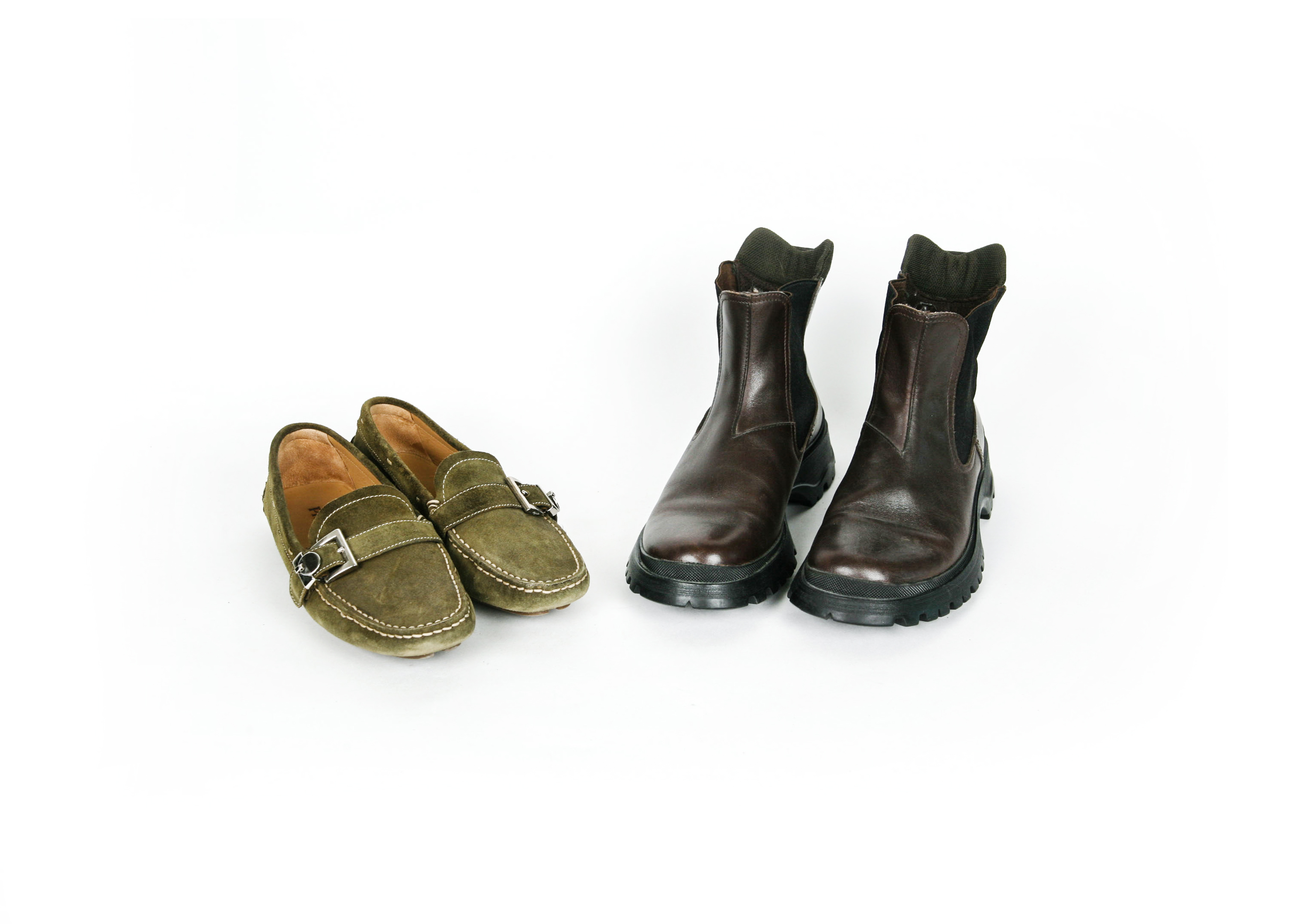 Two Pairs of Women's Prada Shoes