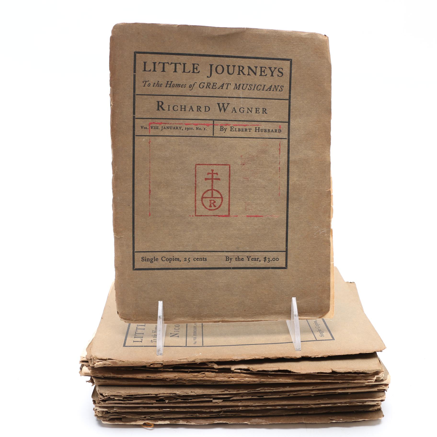 1901 "Little Journeys To The Homes of Great Musicians" Series by Elbert Hubbard