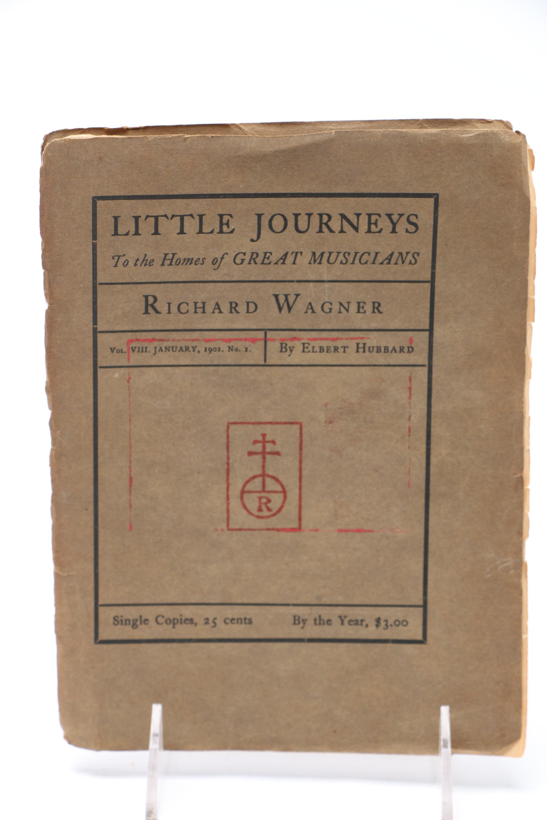1901 "Little Journeys To The Homes of Great Musicians" Series by Elbert Hubbard