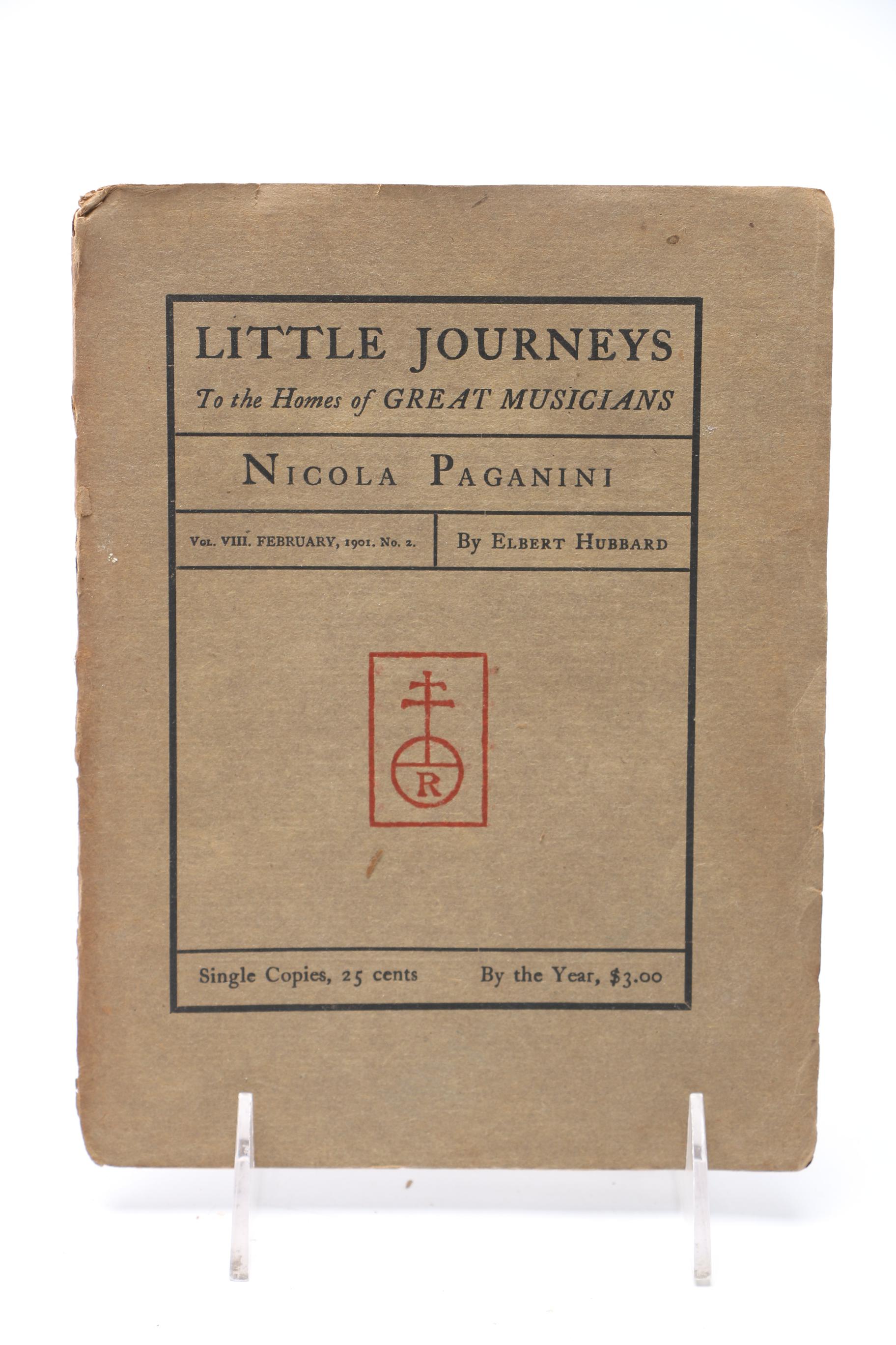 1901 "Little Journeys To The Homes of Great Musicians" Series by Elbert Hubbard